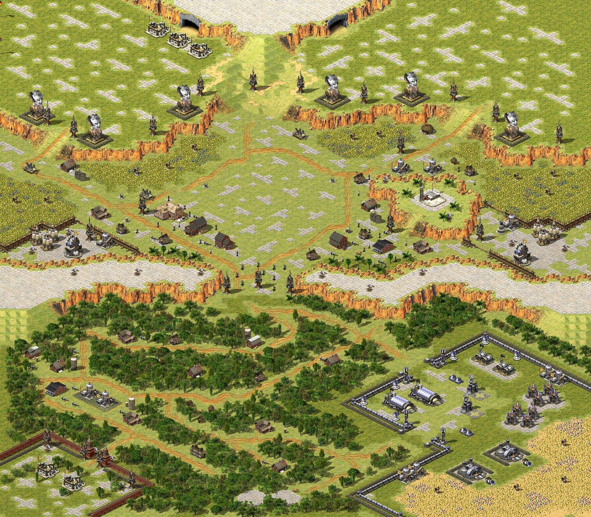 Yuri's Fortress full-resolution render