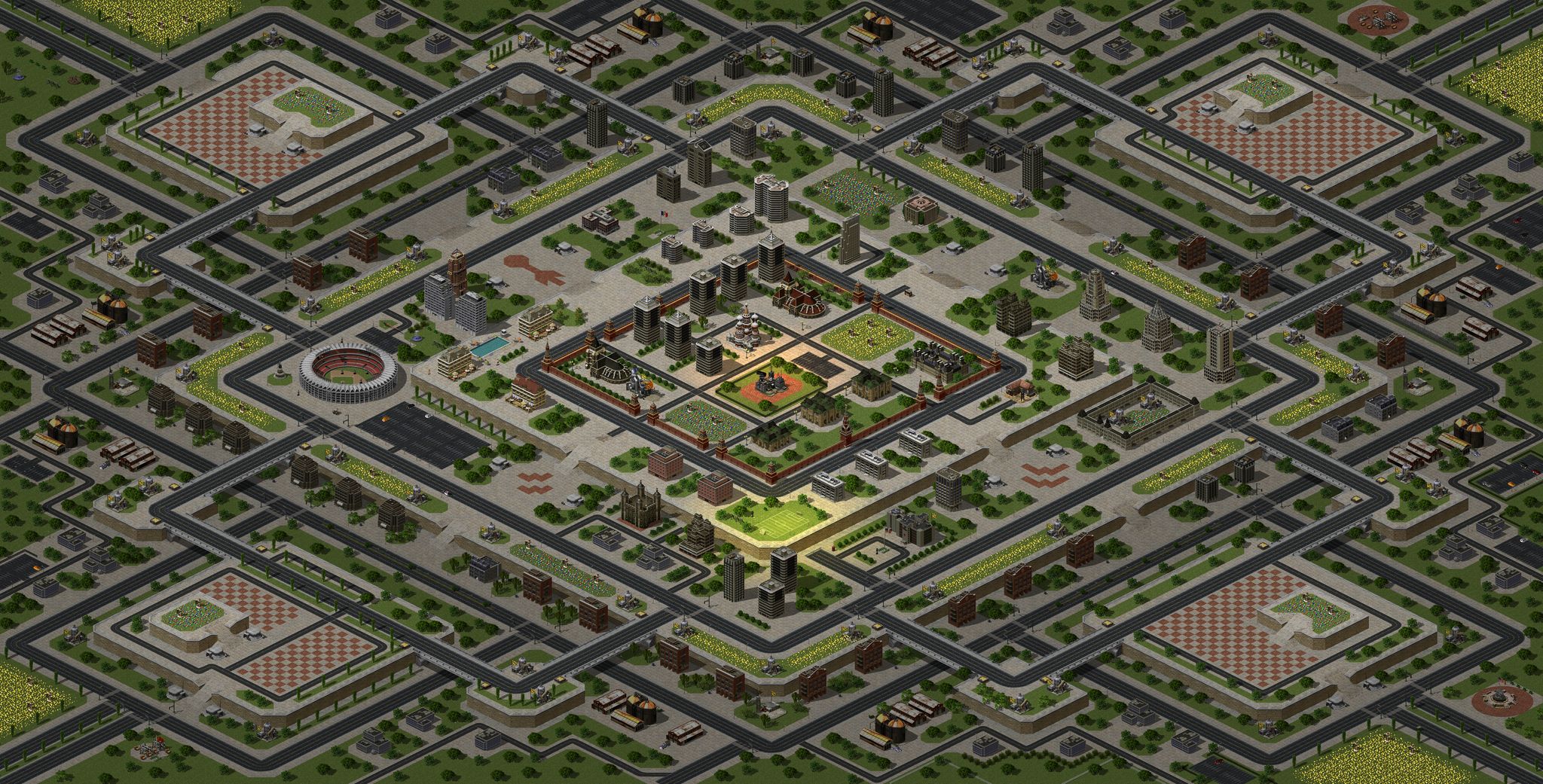 Mile High City full-resolution render
