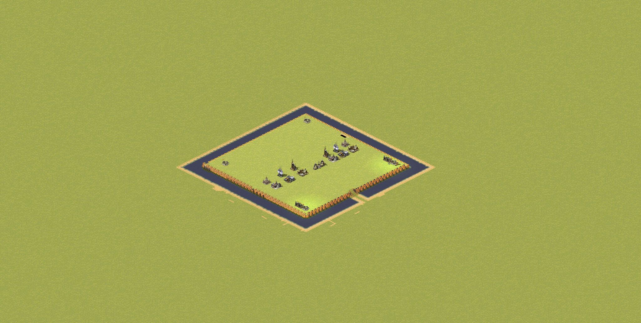 OMG defense 6 tank battle full-resolution render