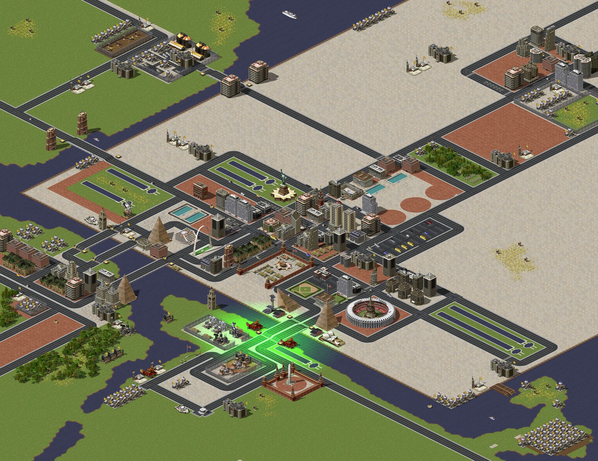 buaymap1.0 City (2-8) full-resolution render