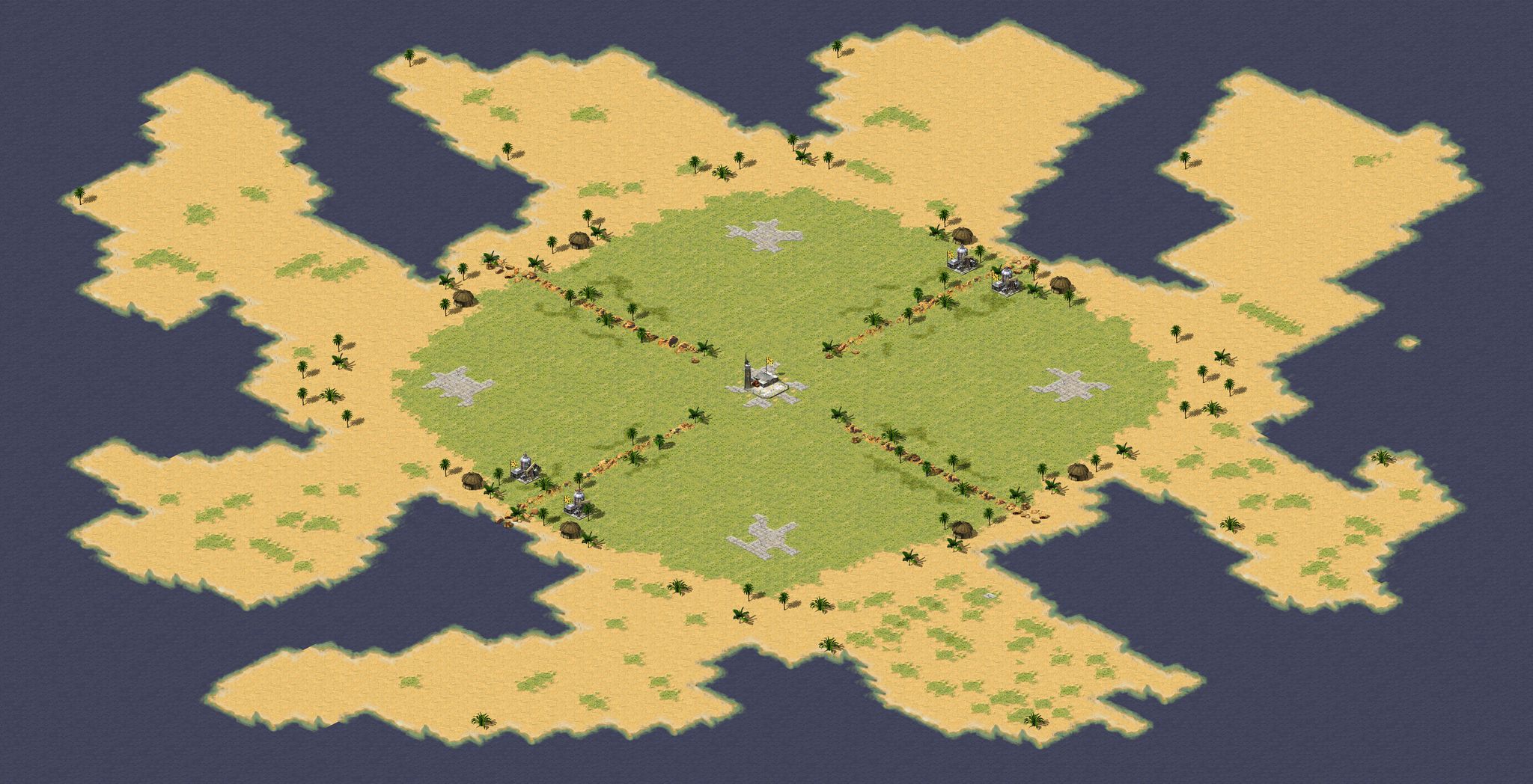 nobets + yosef anan - oil derrick in center full-resolution render