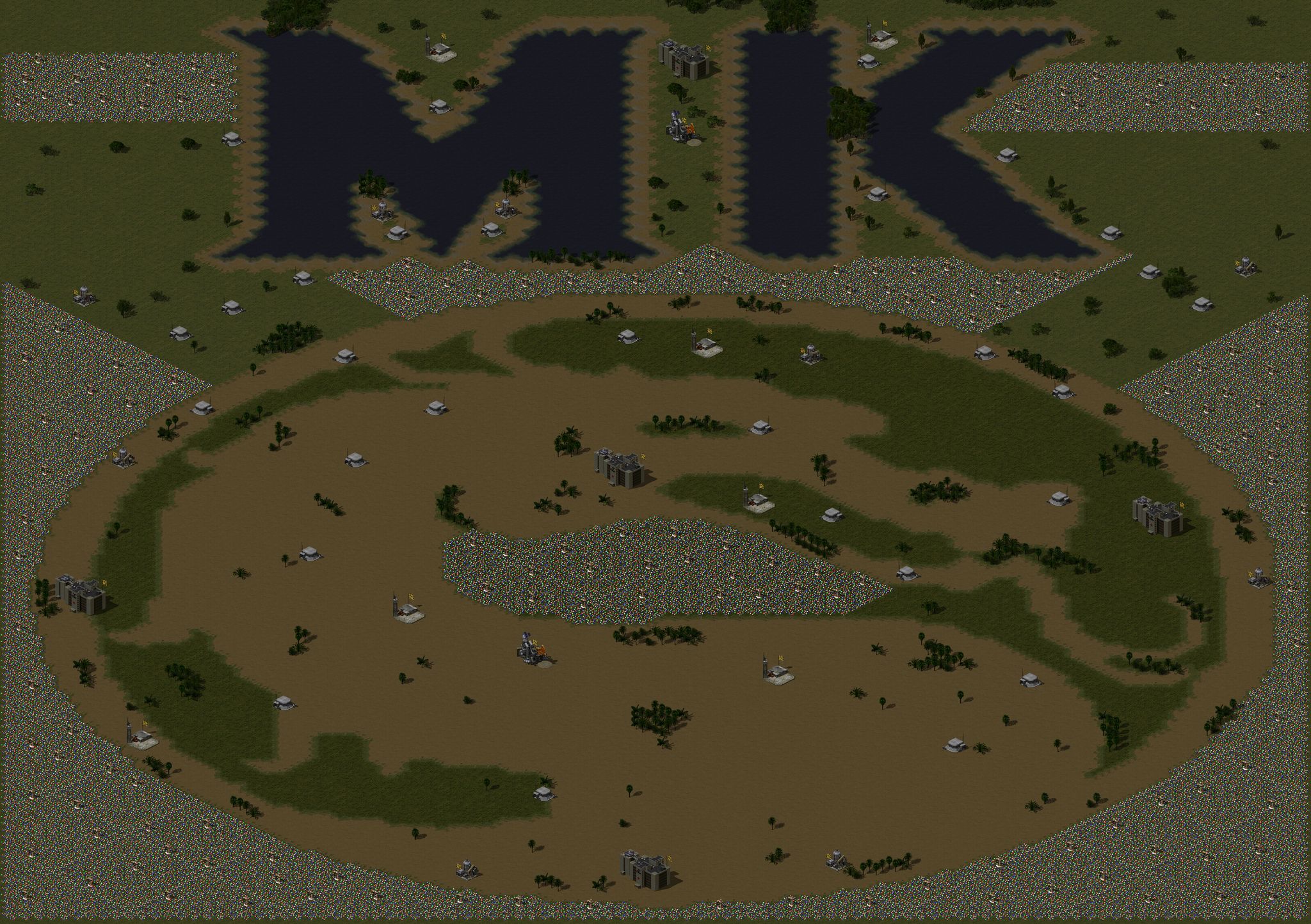 Mortal Kombat logo by AP full-resolution render