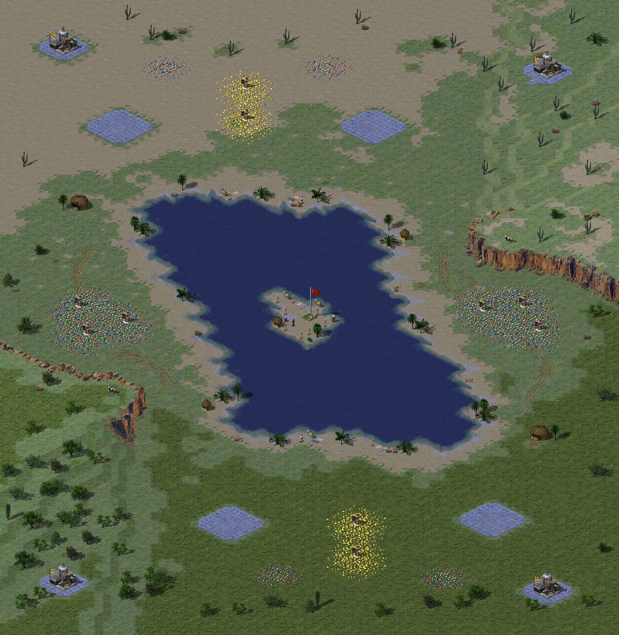 Presidential Lake v1.1 (CnCNet.org) full-resolution render