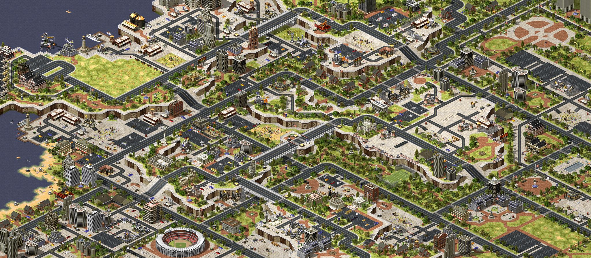 City under attack [2-3] full-resolution render