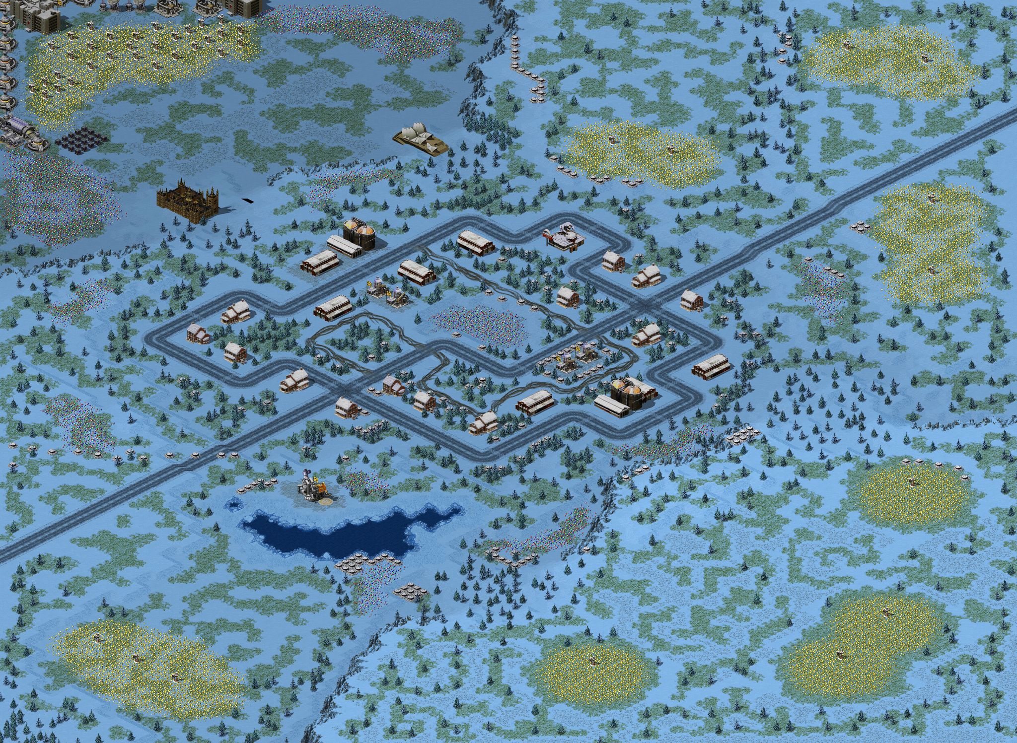RussiaTown3 full-resolution render