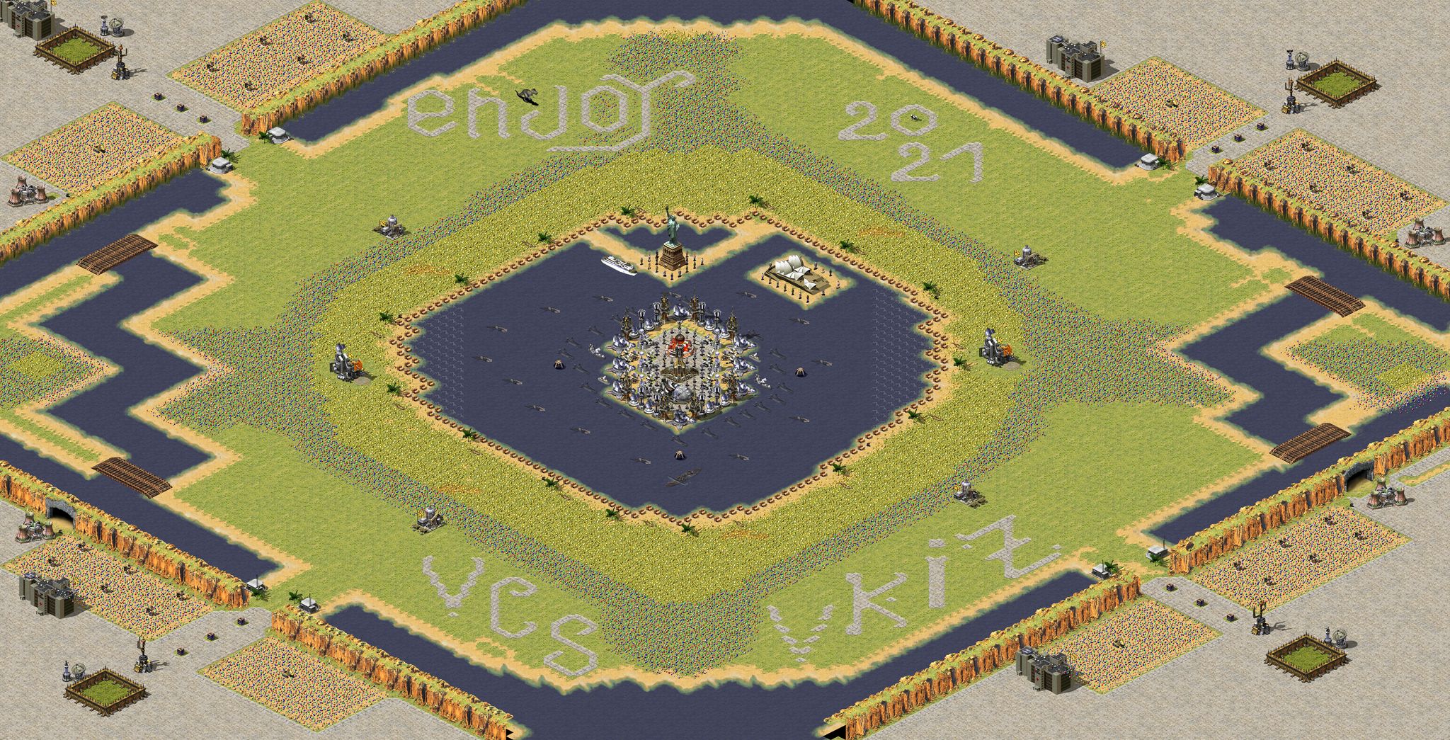 VcsVkiz Map 2021 4 PLAYERS full-resolution render