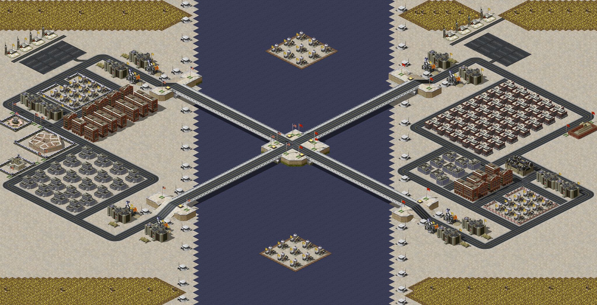 2 Countries At War, Hi Bridge Version 2-8 full-resolution render