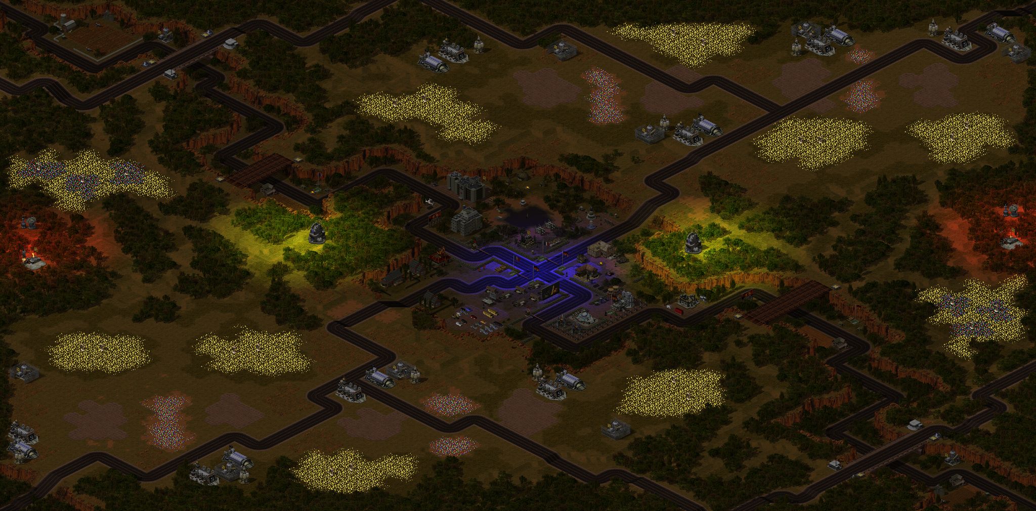 Unknown area full-resolution render