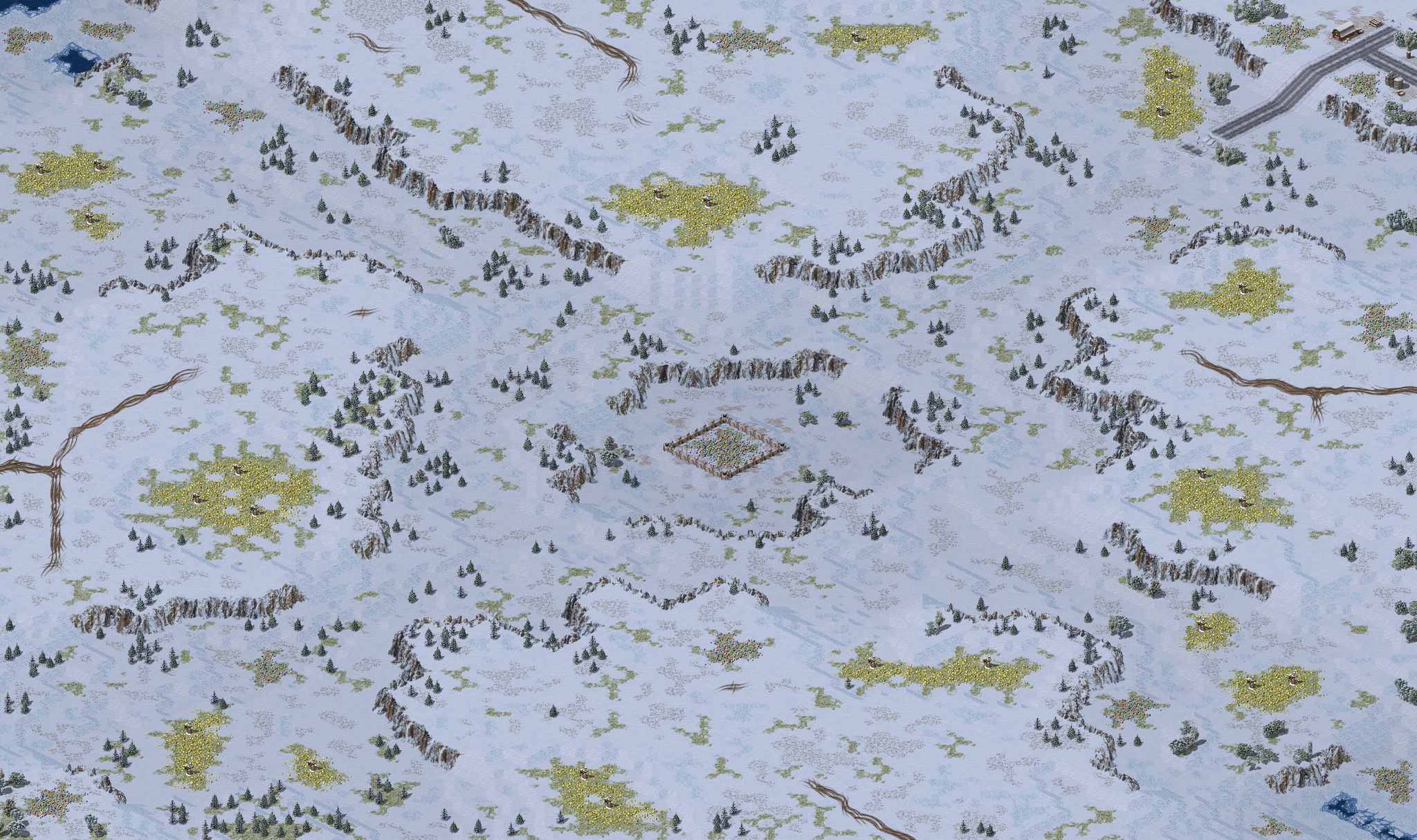 4-Player Snow Skirmish full-resolution render