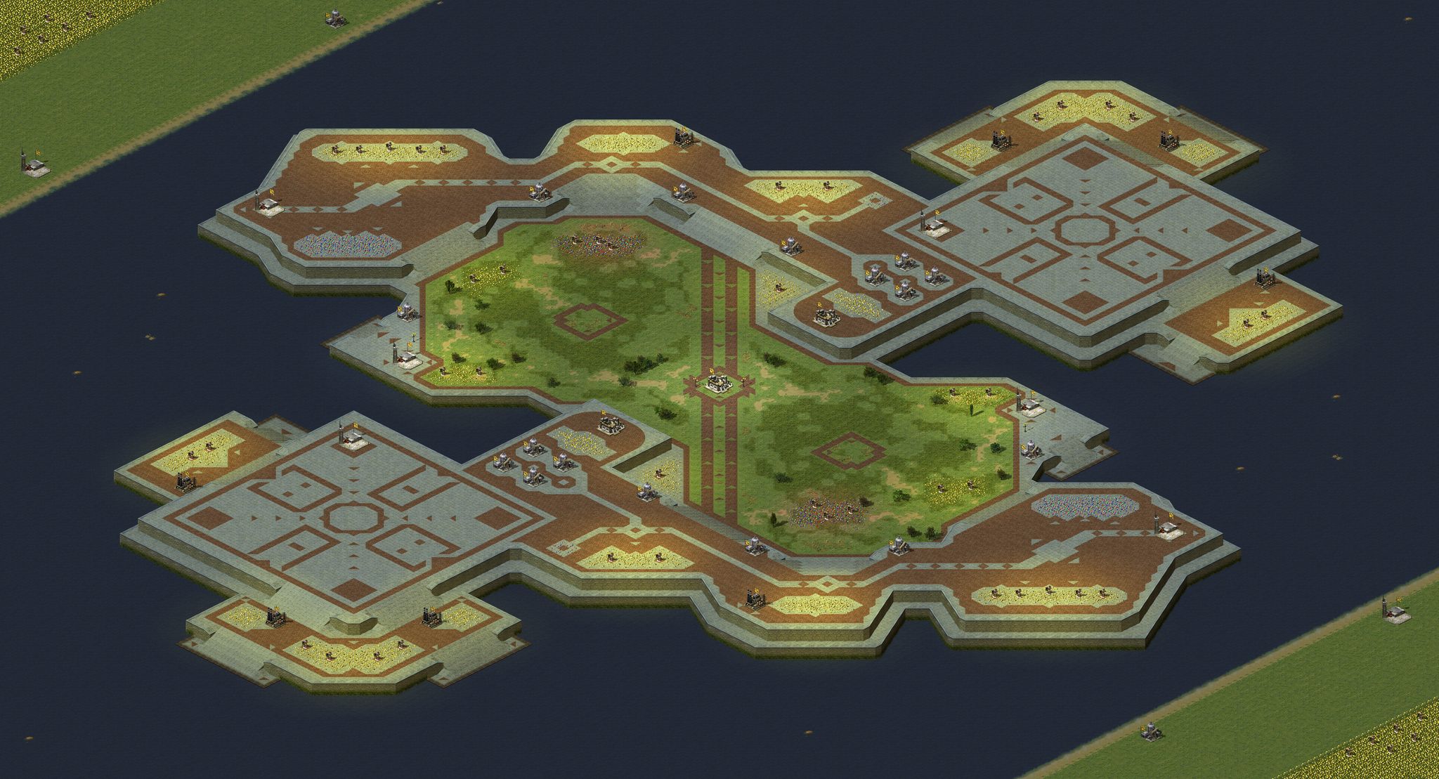 Floating Fortress [2-8] zoom's edition full-resolution render