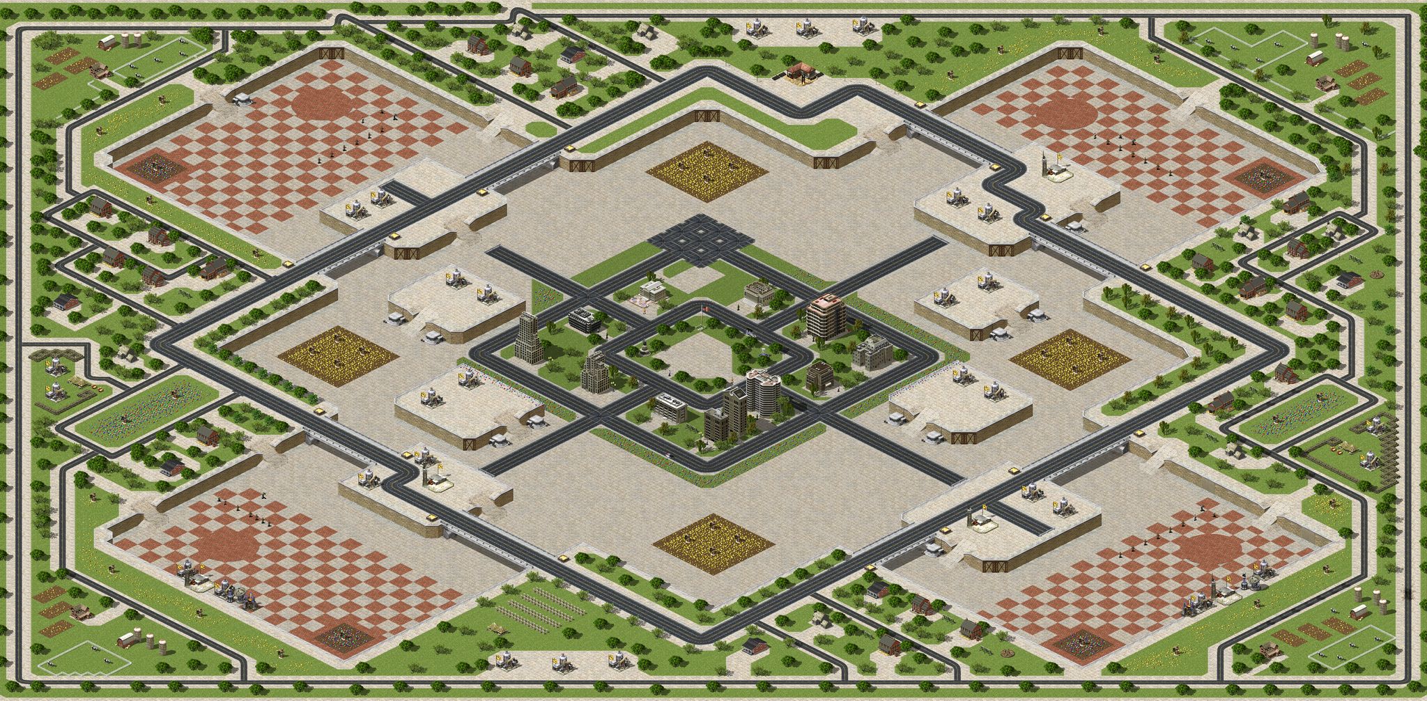 SURVIVAL OUTER DRIVE [THECORNERDEATH].map full-resolution render