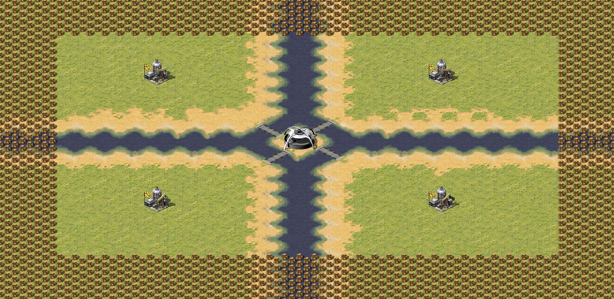 SuperBFunny map X4 V1.3 full-resolution render