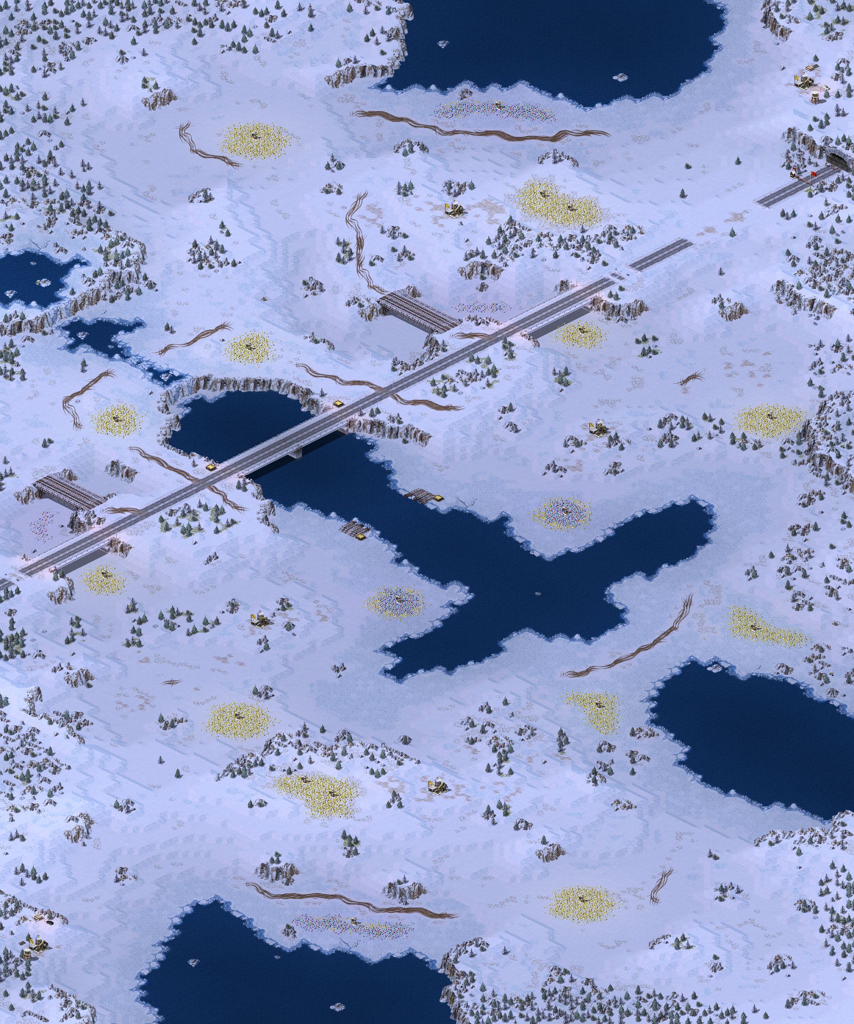 Frozen Resource Clash full-resolution render