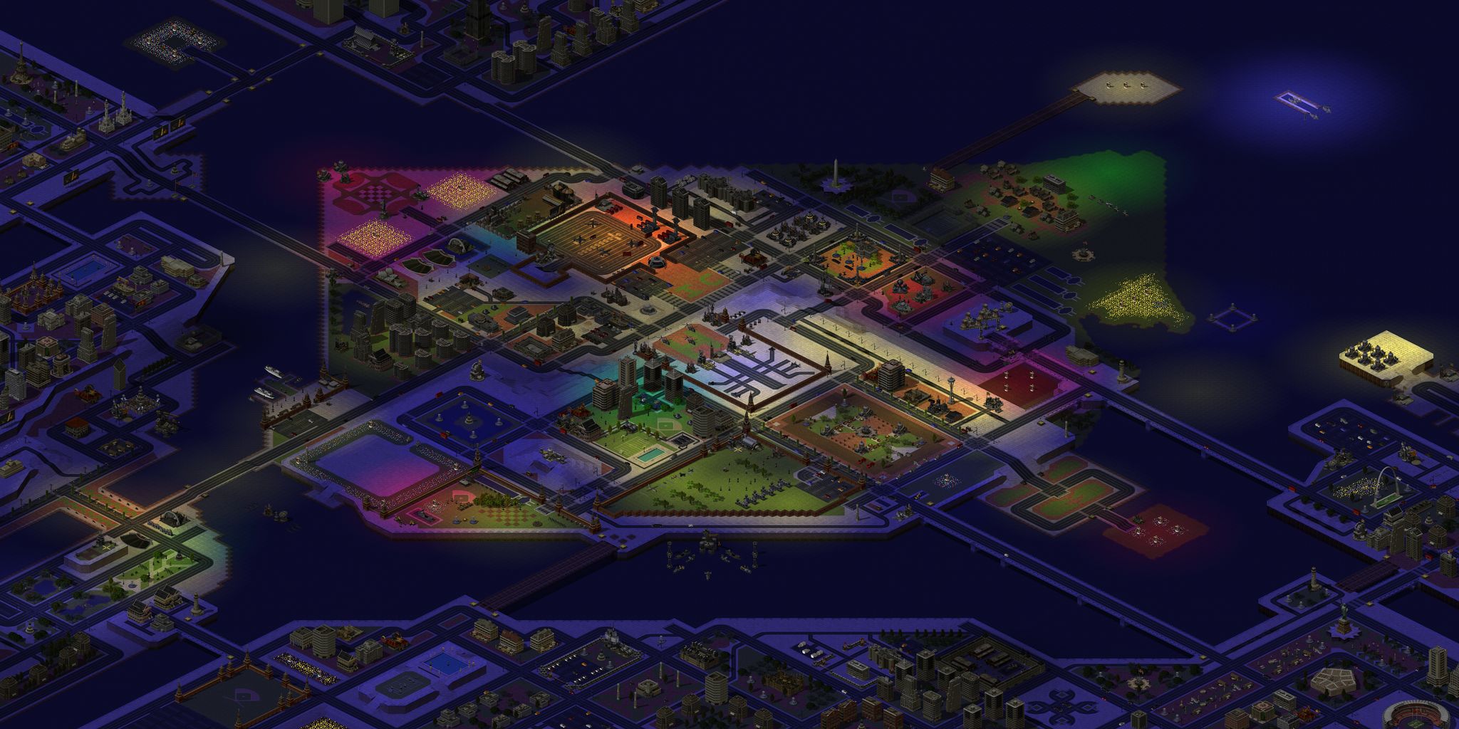 Seaside city2.0 (2-4)(night) full-resolution render