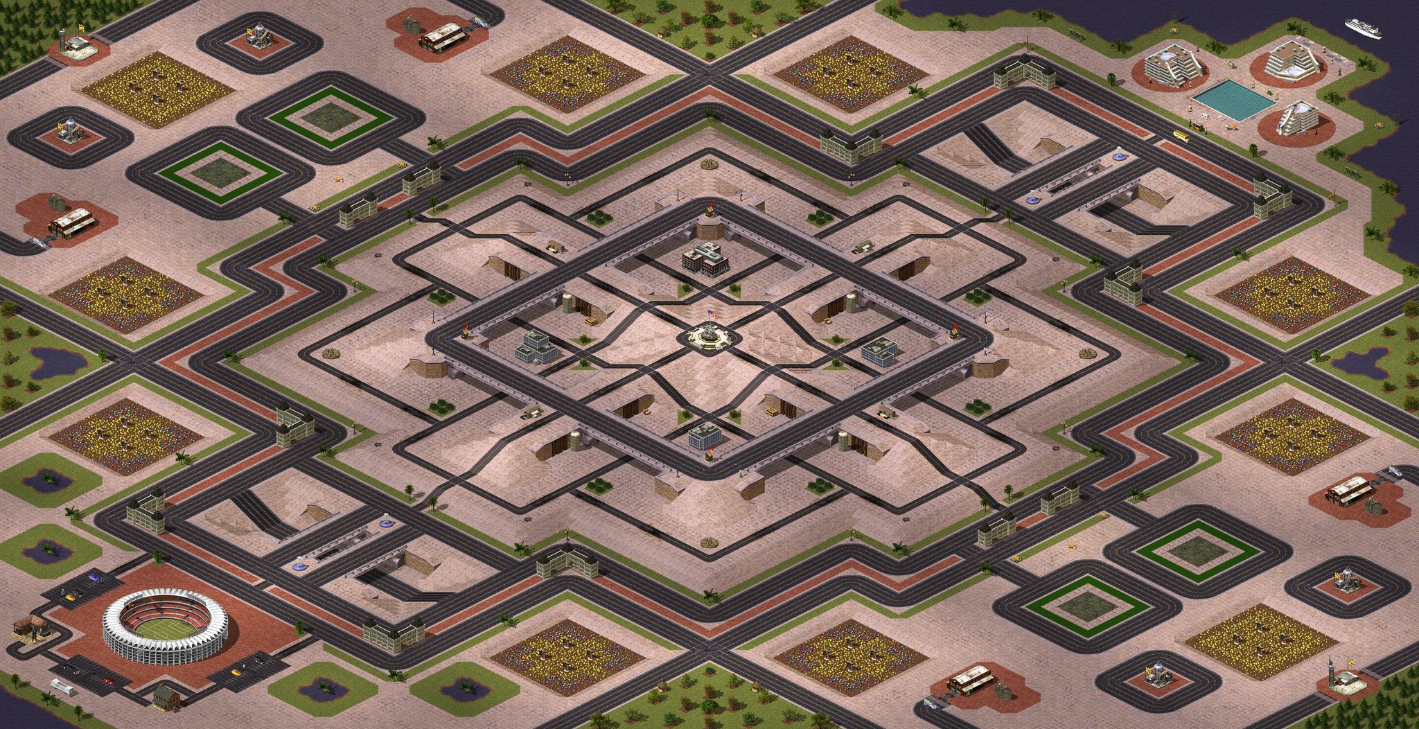 [4] Road Fighter RA2 2v2 full-resolution render
