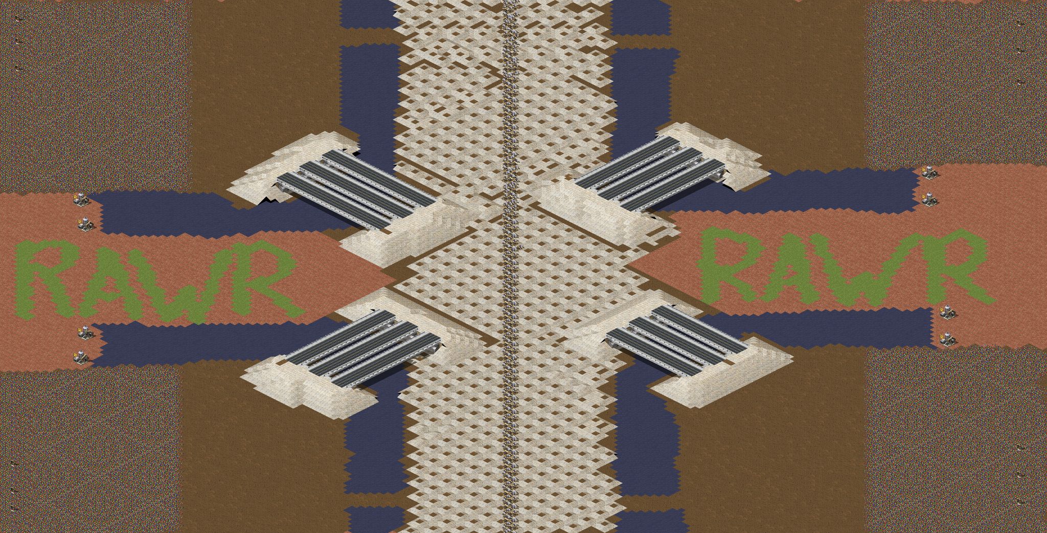 {RaWr} StrongHold test auto own full-resolution render