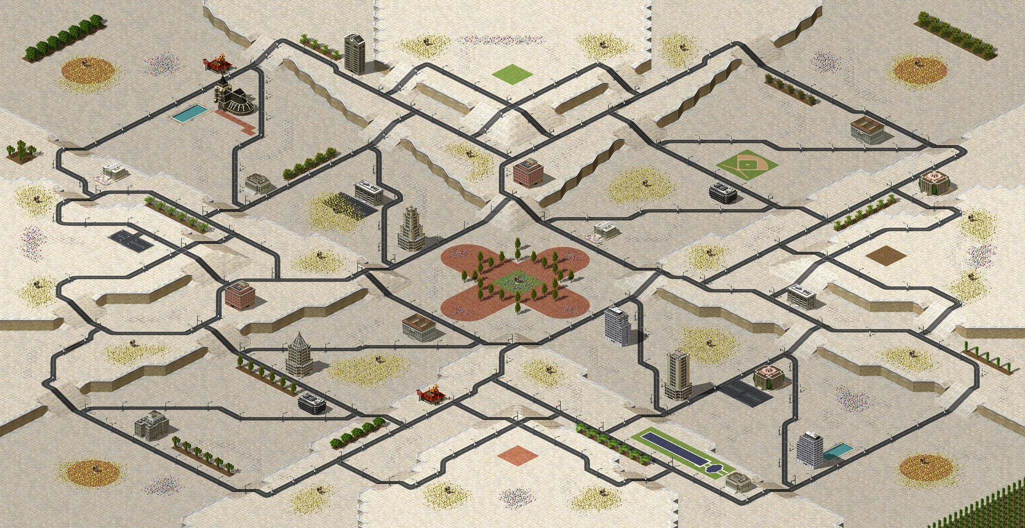 [4] Temple Of War V2 full-resolution render