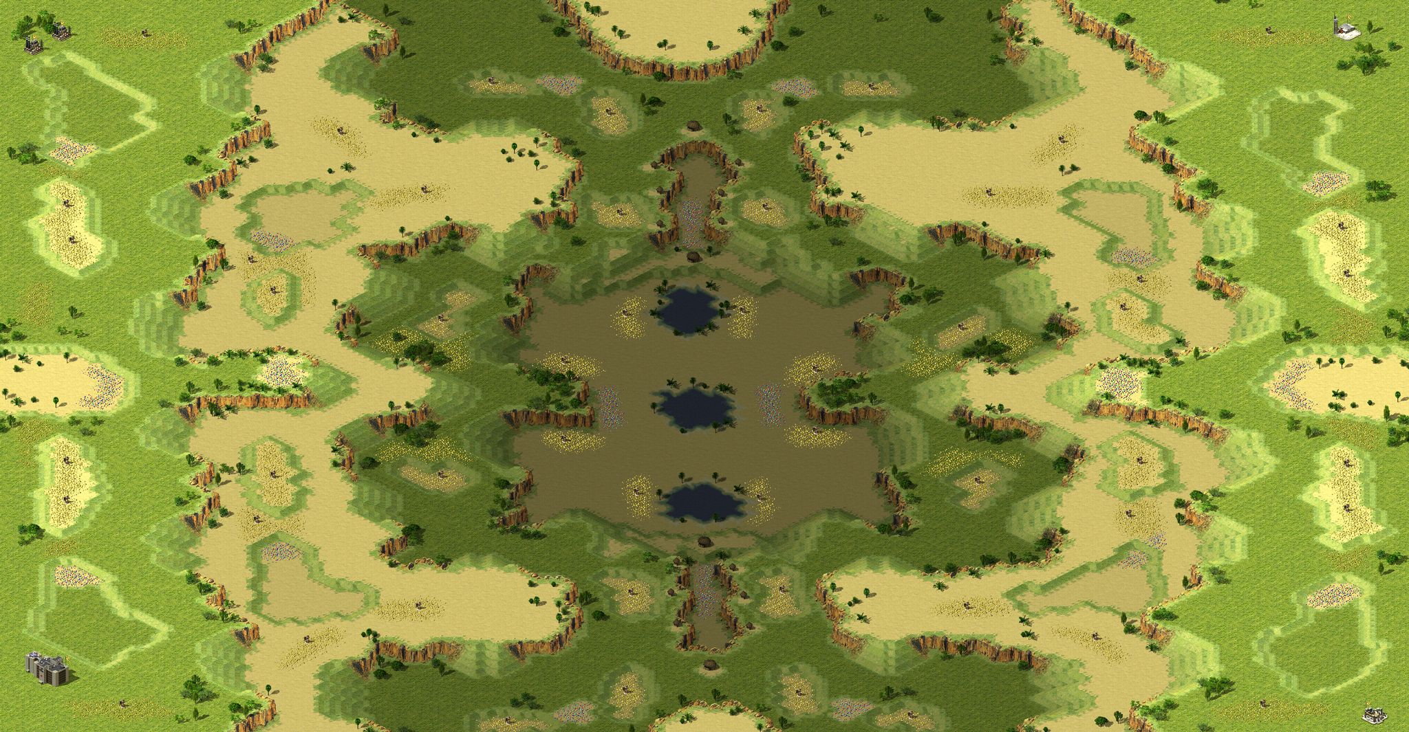 [8] Desert Island with tech full-resolution render