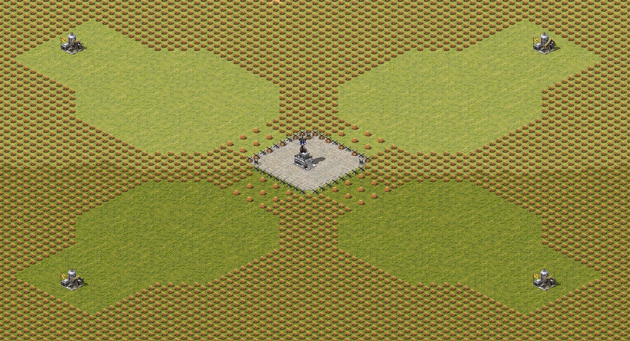 Oil tower in middle no scout no basewalk full-resolution render