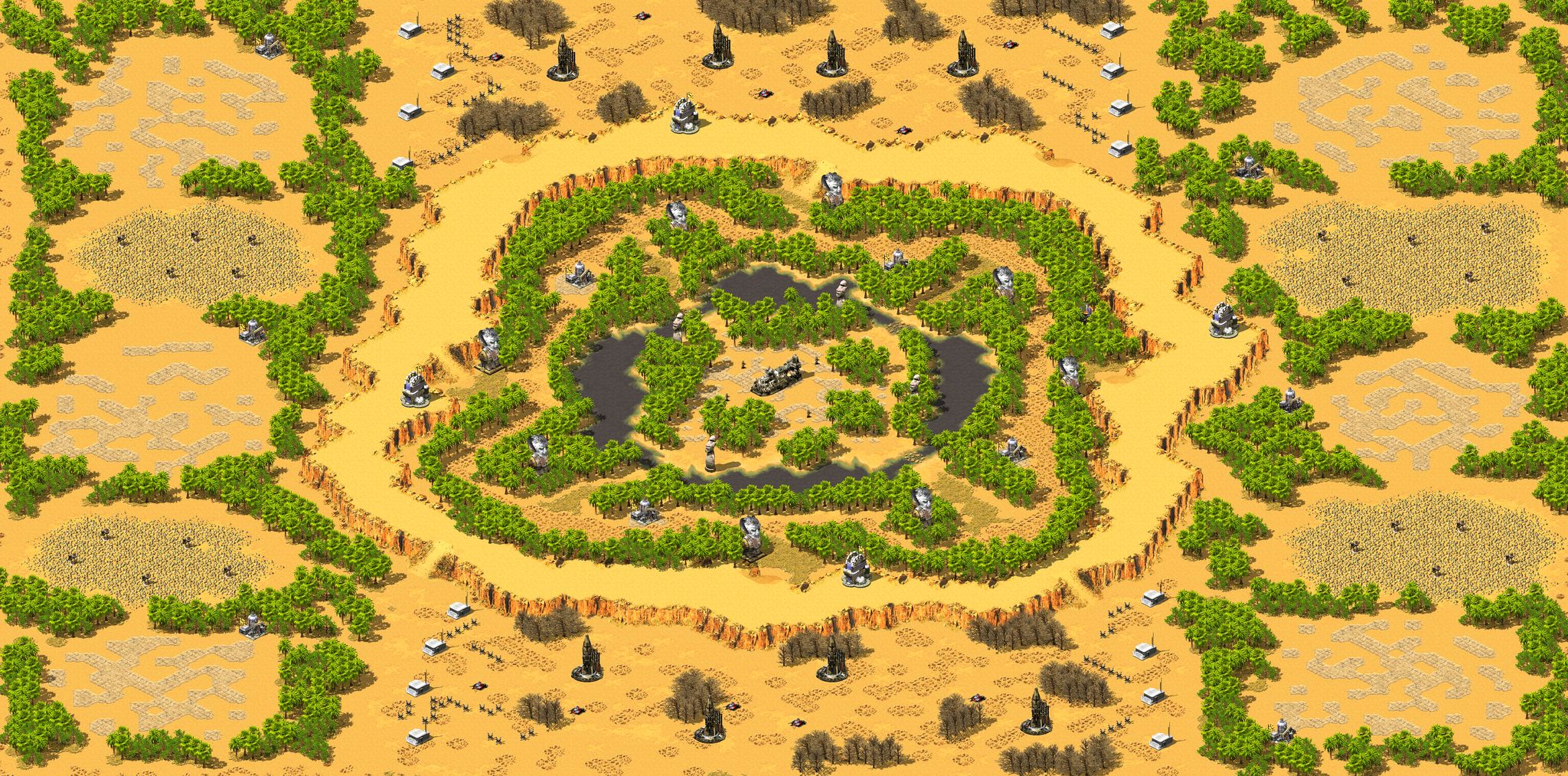 Fights In Desert full-resolution render