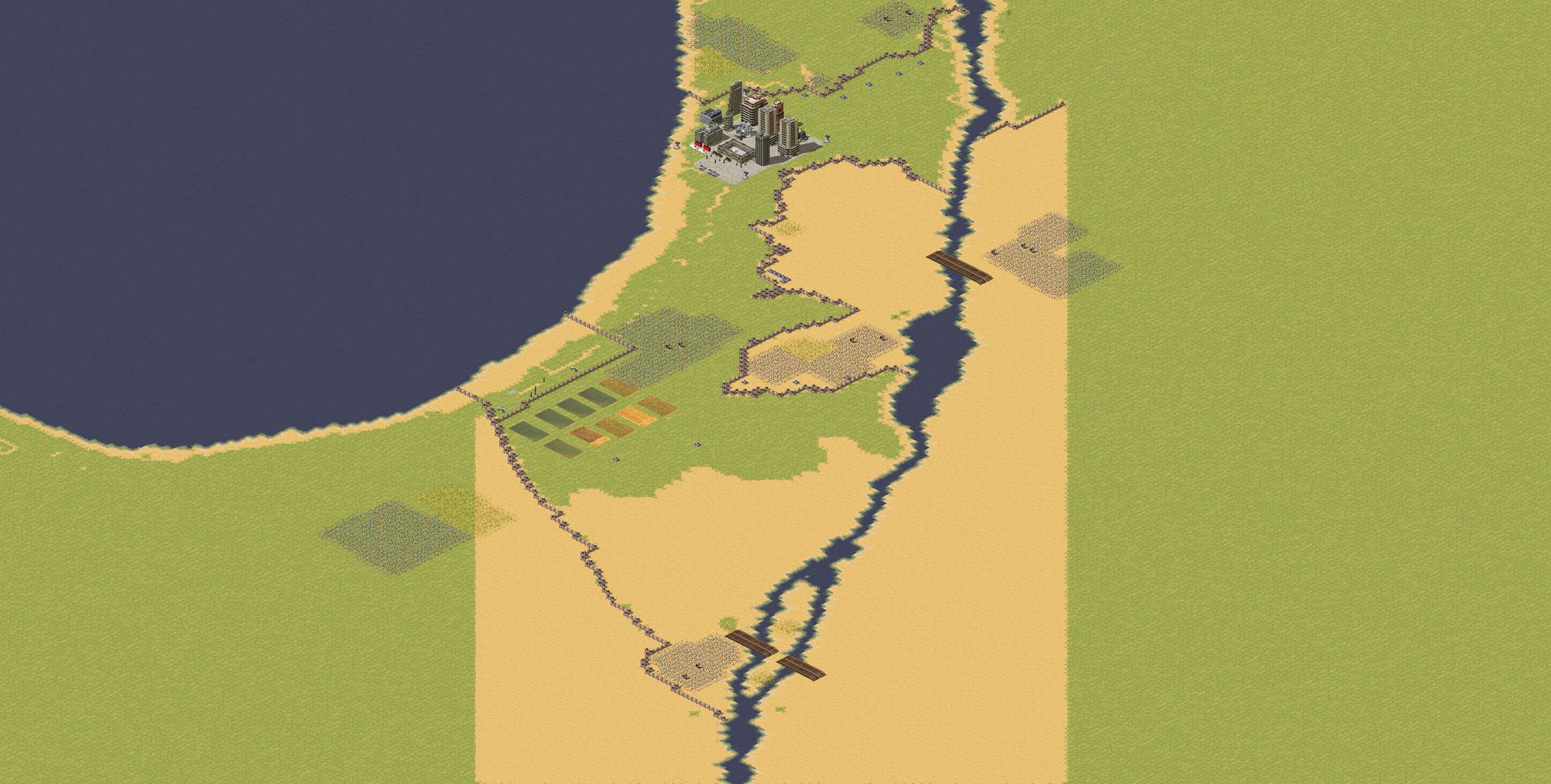 Palestine full-resolution render