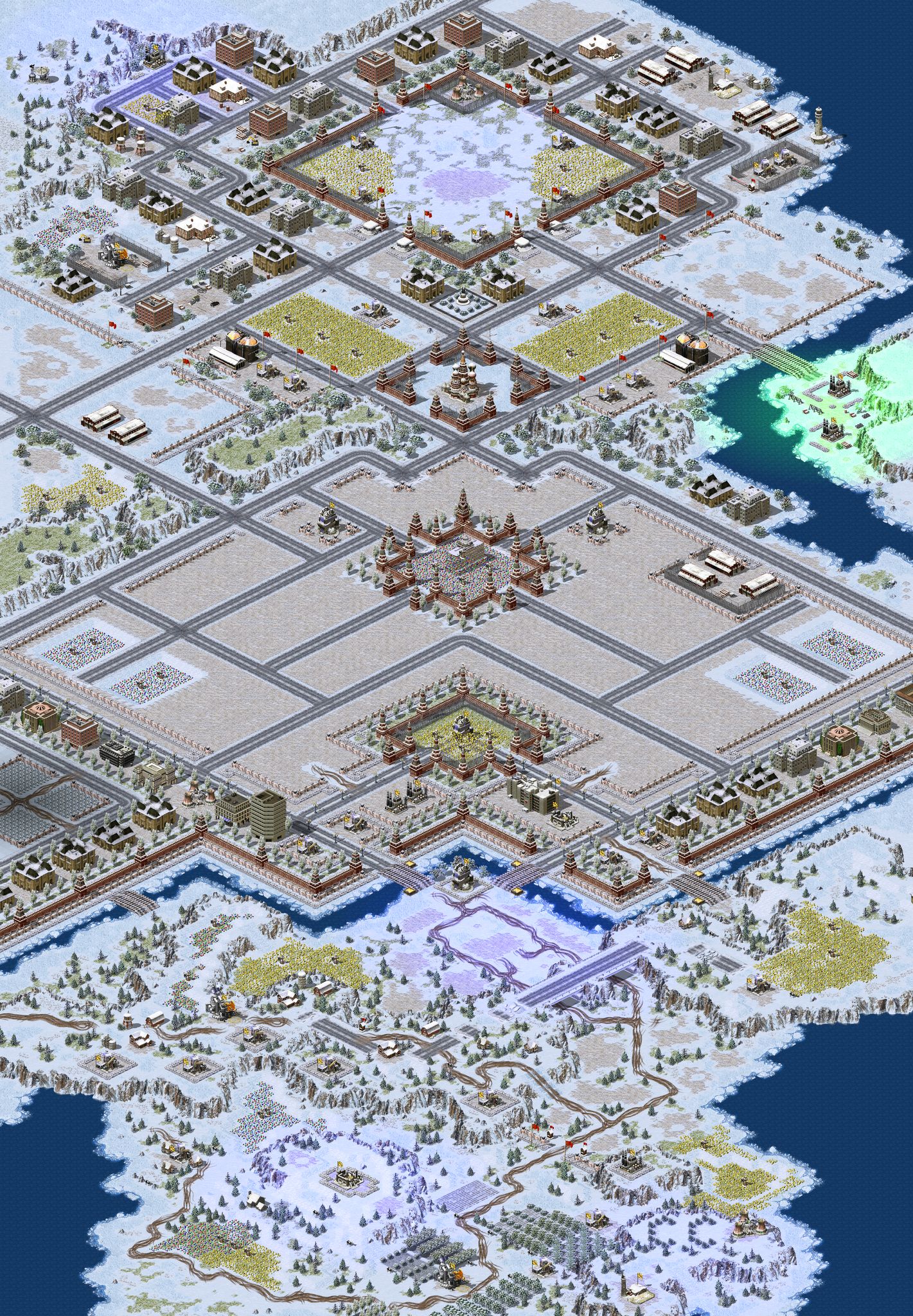 Snowstorm in Moscow (2-8) full-resolution render