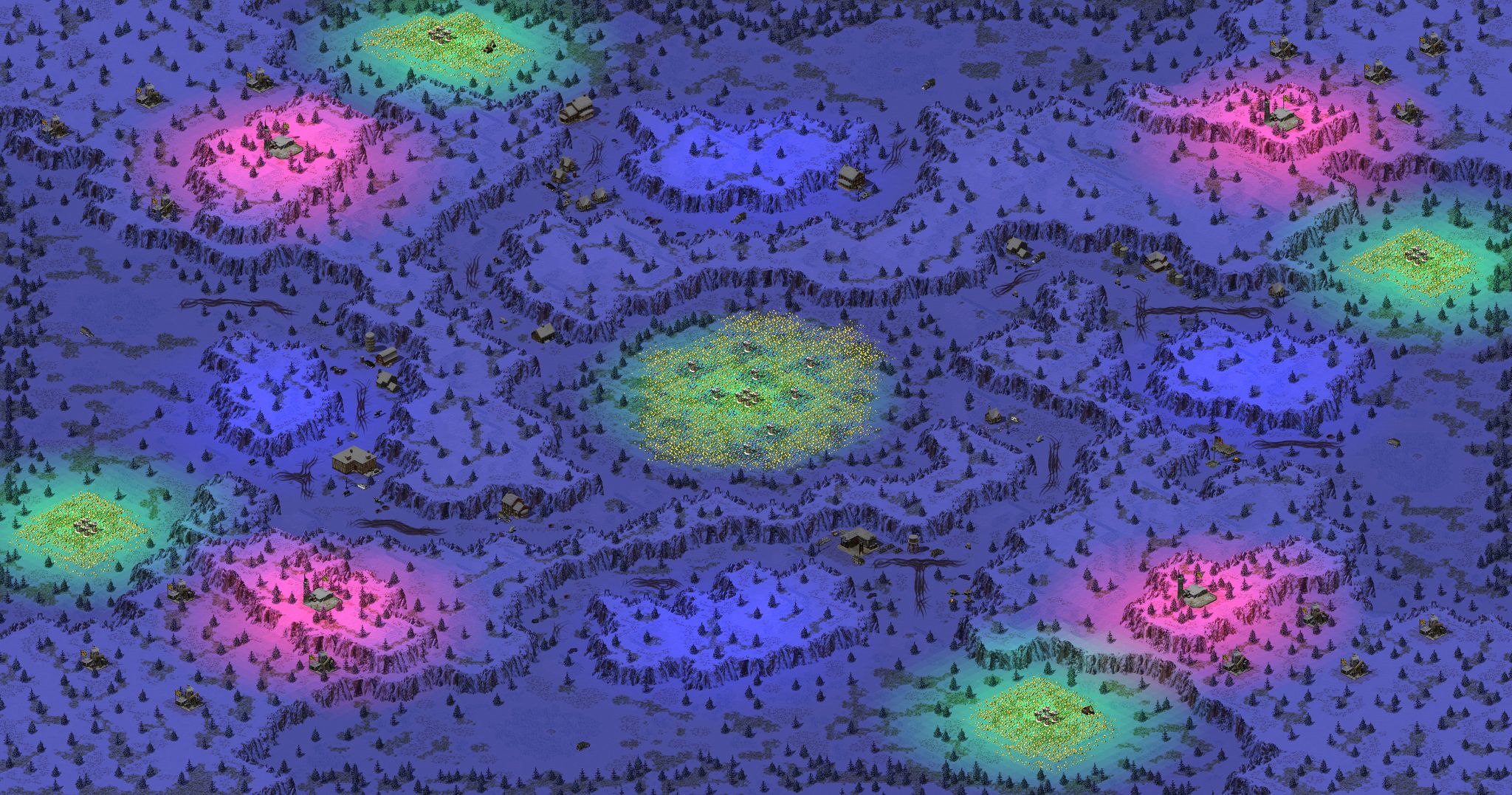 Frozen Resource Clash full-resolution render