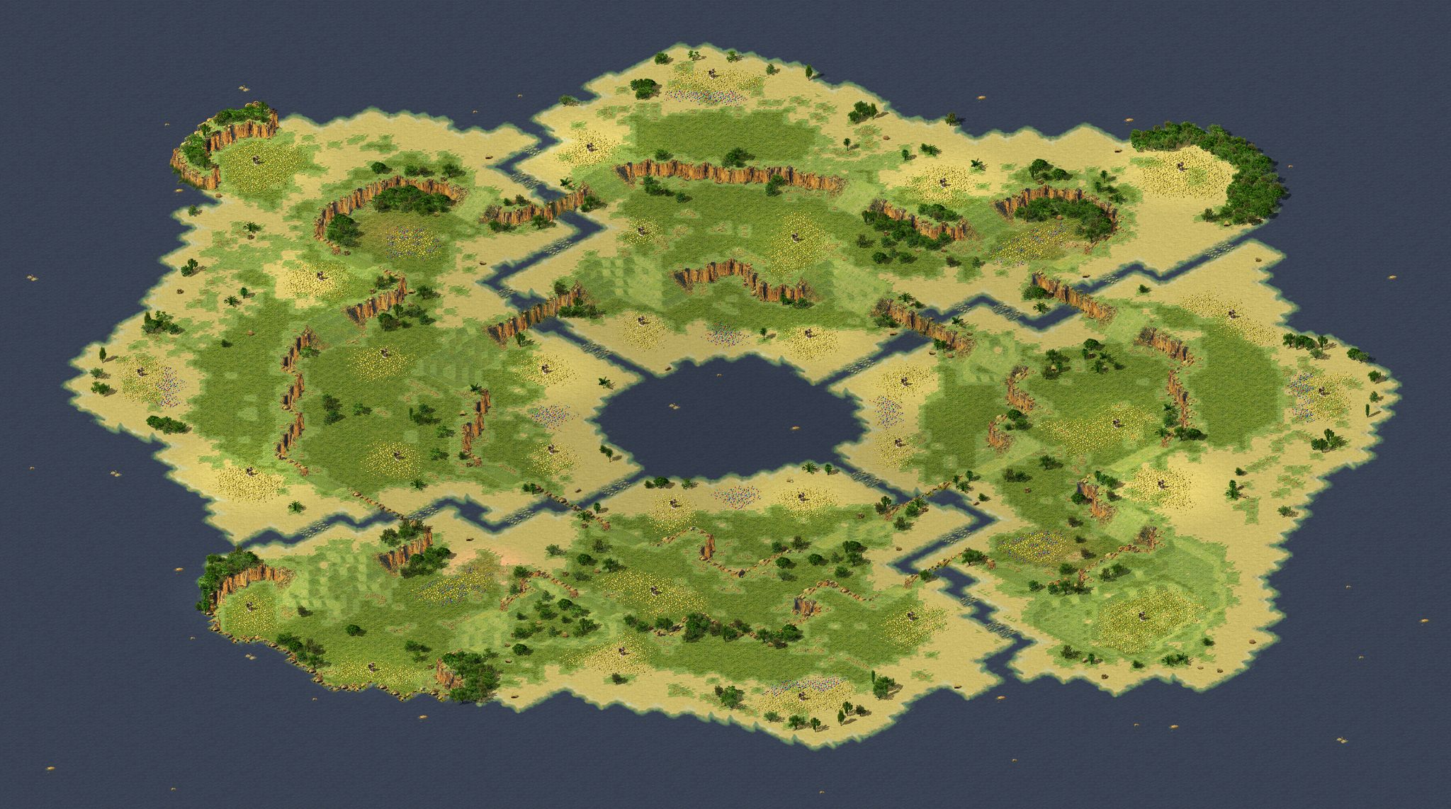 [4] Lake Island LE (2v2) full-resolution render
