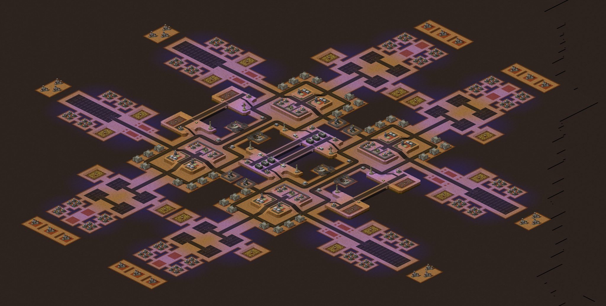 8-Player Urban Large Map full-resolution render
