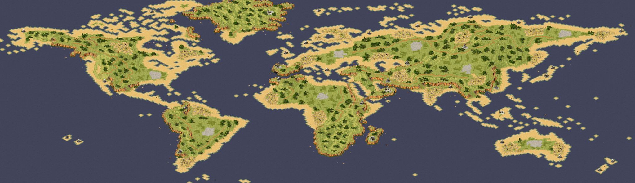 Earth (2-8) zoom's edition full-resolution render