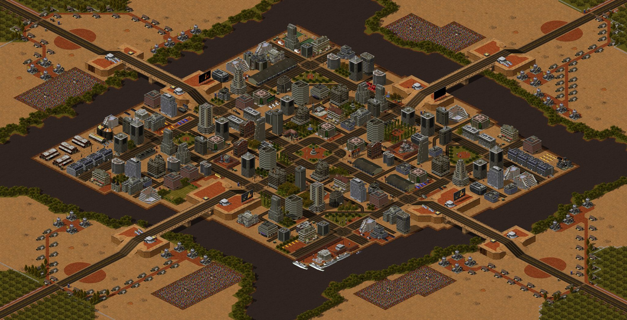 a little city full-resolution render