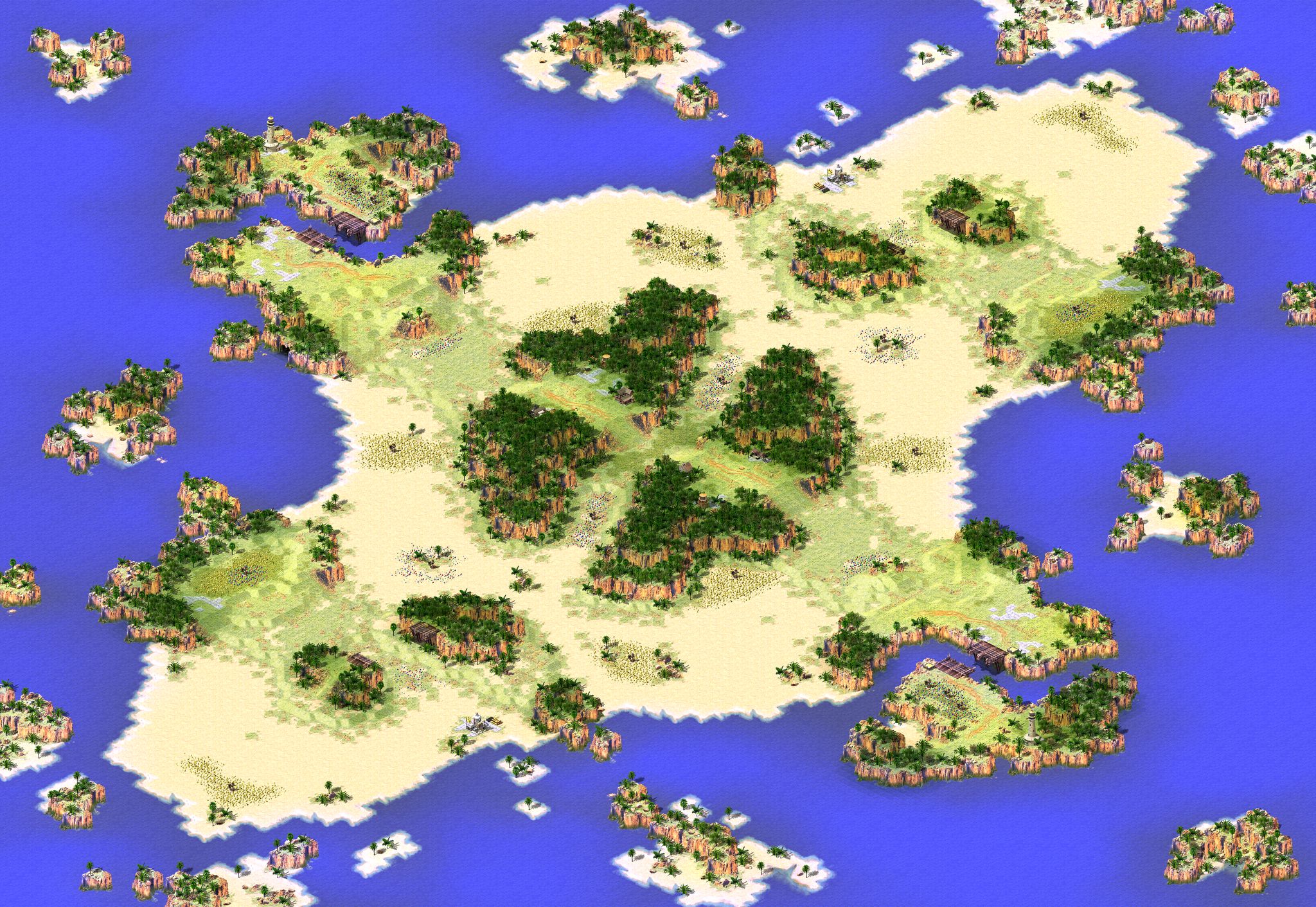 [2] Paradise Under Siege full-resolution render