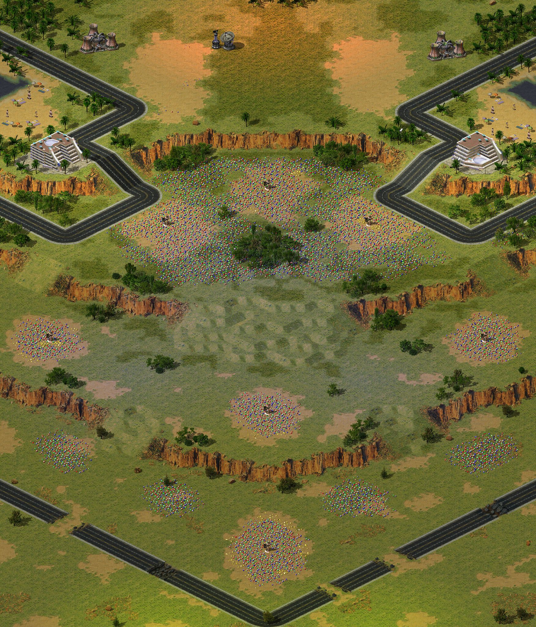 4X1 TOP vs HILL full-resolution render