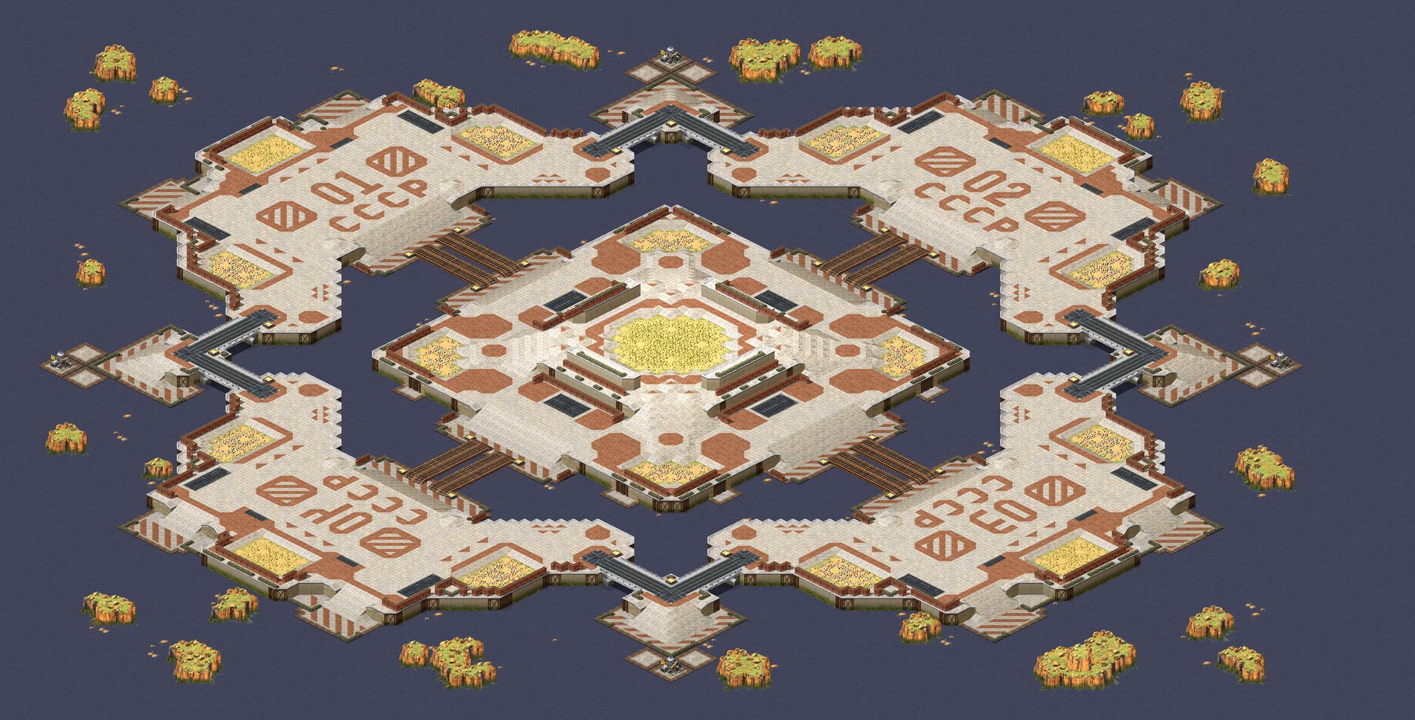 red star fortress 1.1 [8] full-resolution render