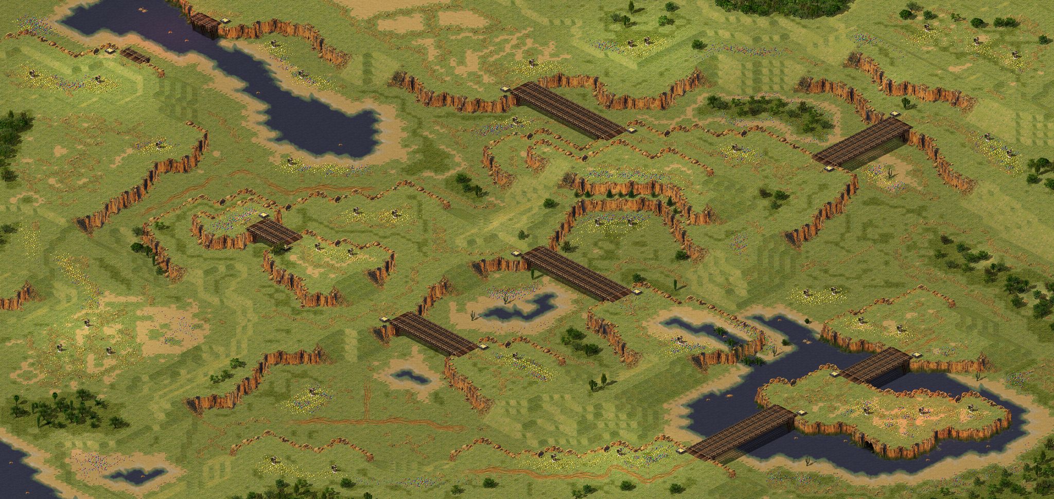 4-Player Temperate Skirmish full-resolution render