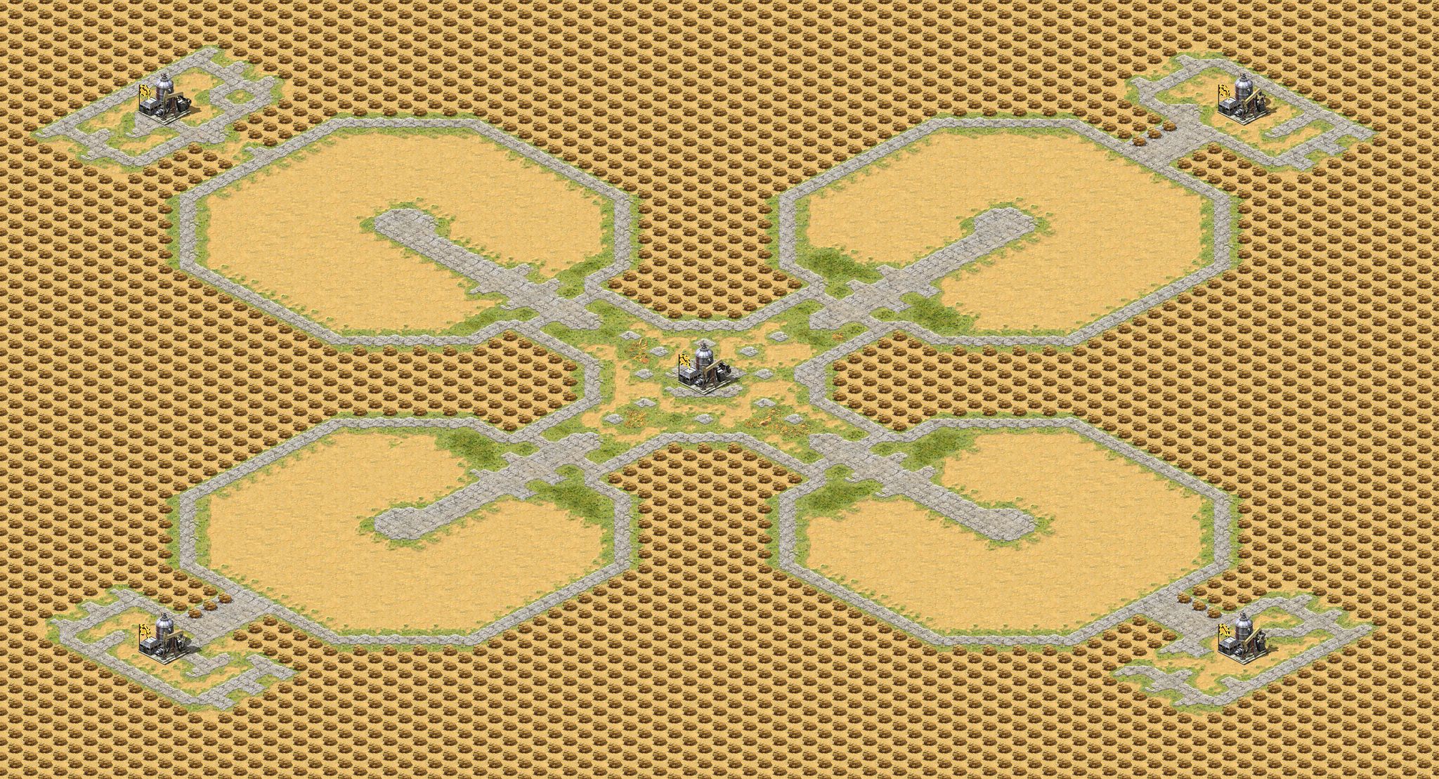 Oil in Corners & Center - Remastered & Accelerated - ihatemike edition full-resolution render