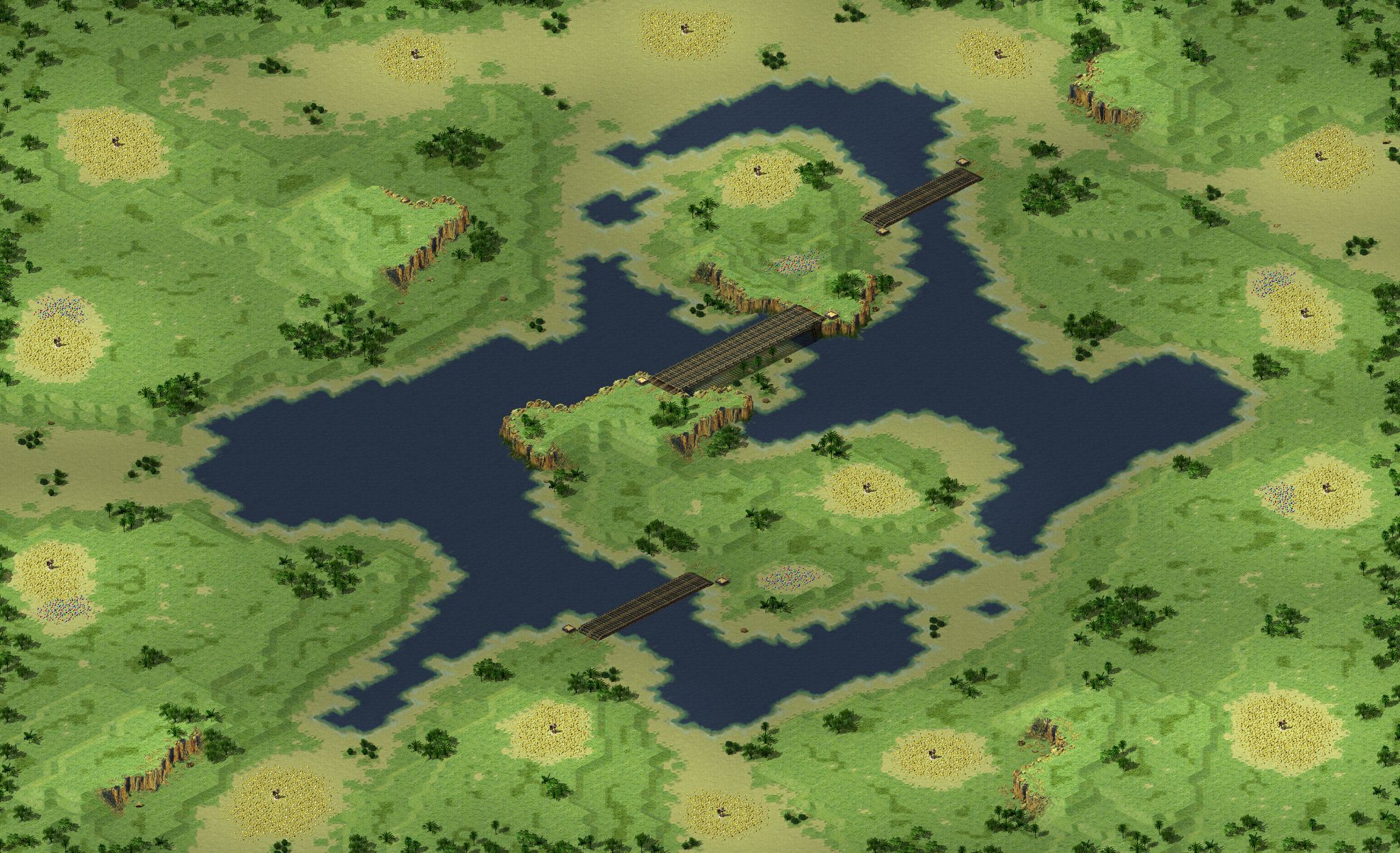4-Player Temperate Skirmish full-resolution render