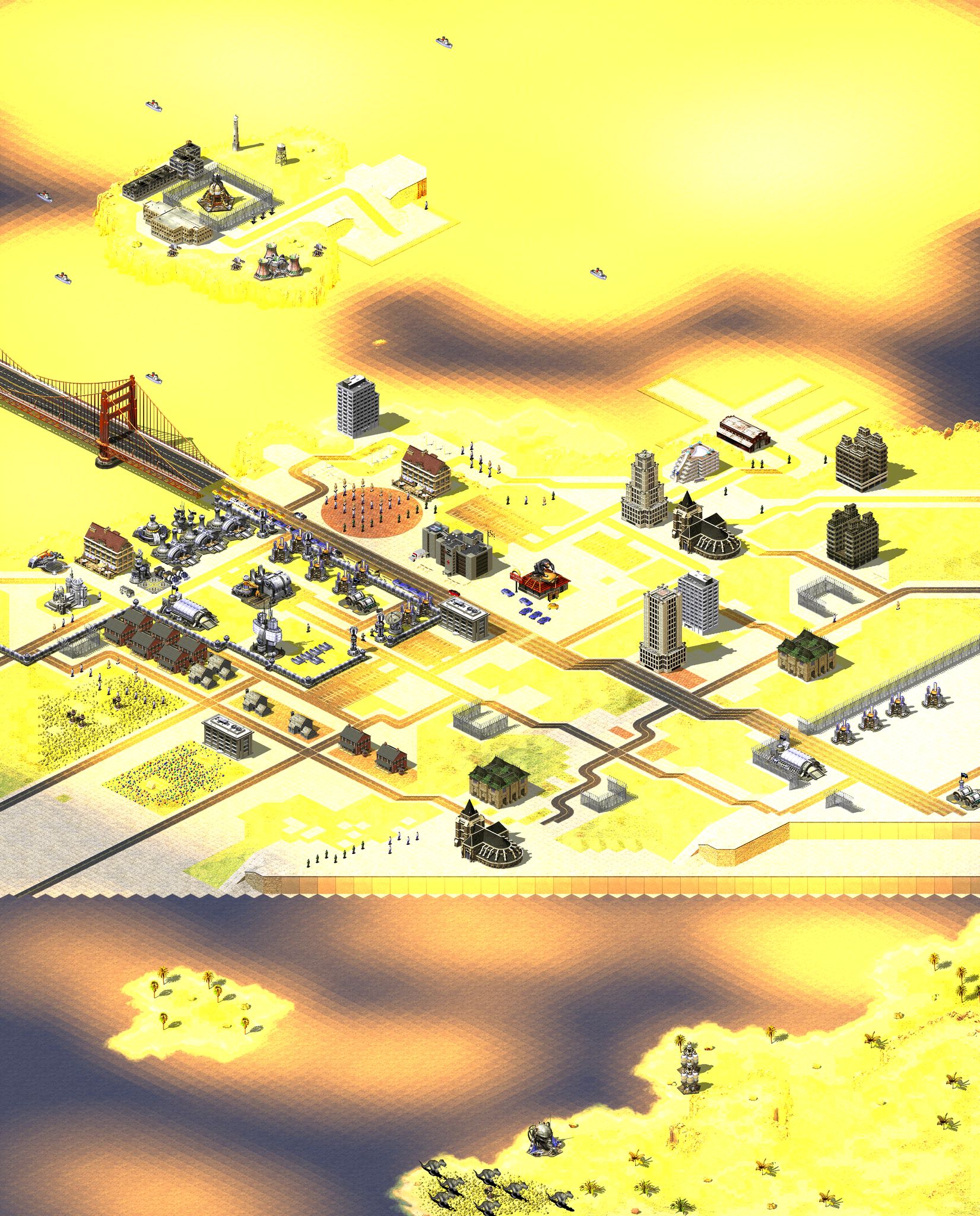 San francisco Yuri's Revenge full-resolution render