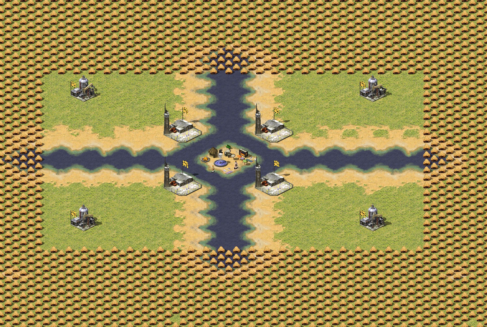 [4] Funny big map 4x MoreCrates full-resolution render