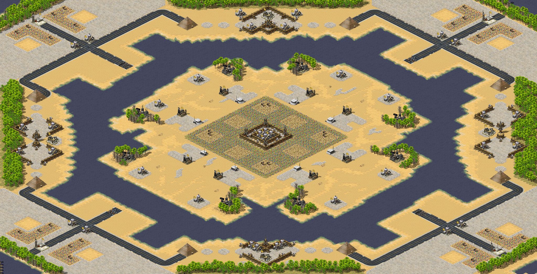 8-Player Desert Skirmish full-resolution render