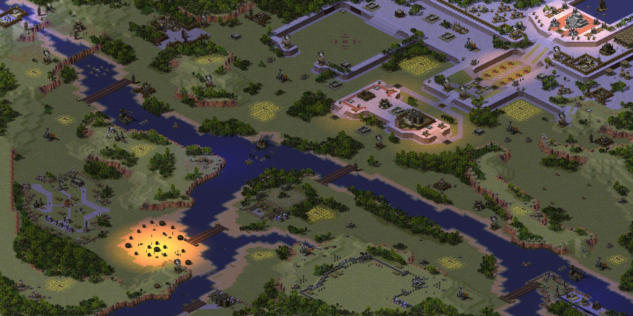 Temple Mission - vs Yuri(2) and Russia(3) full-resolution render
