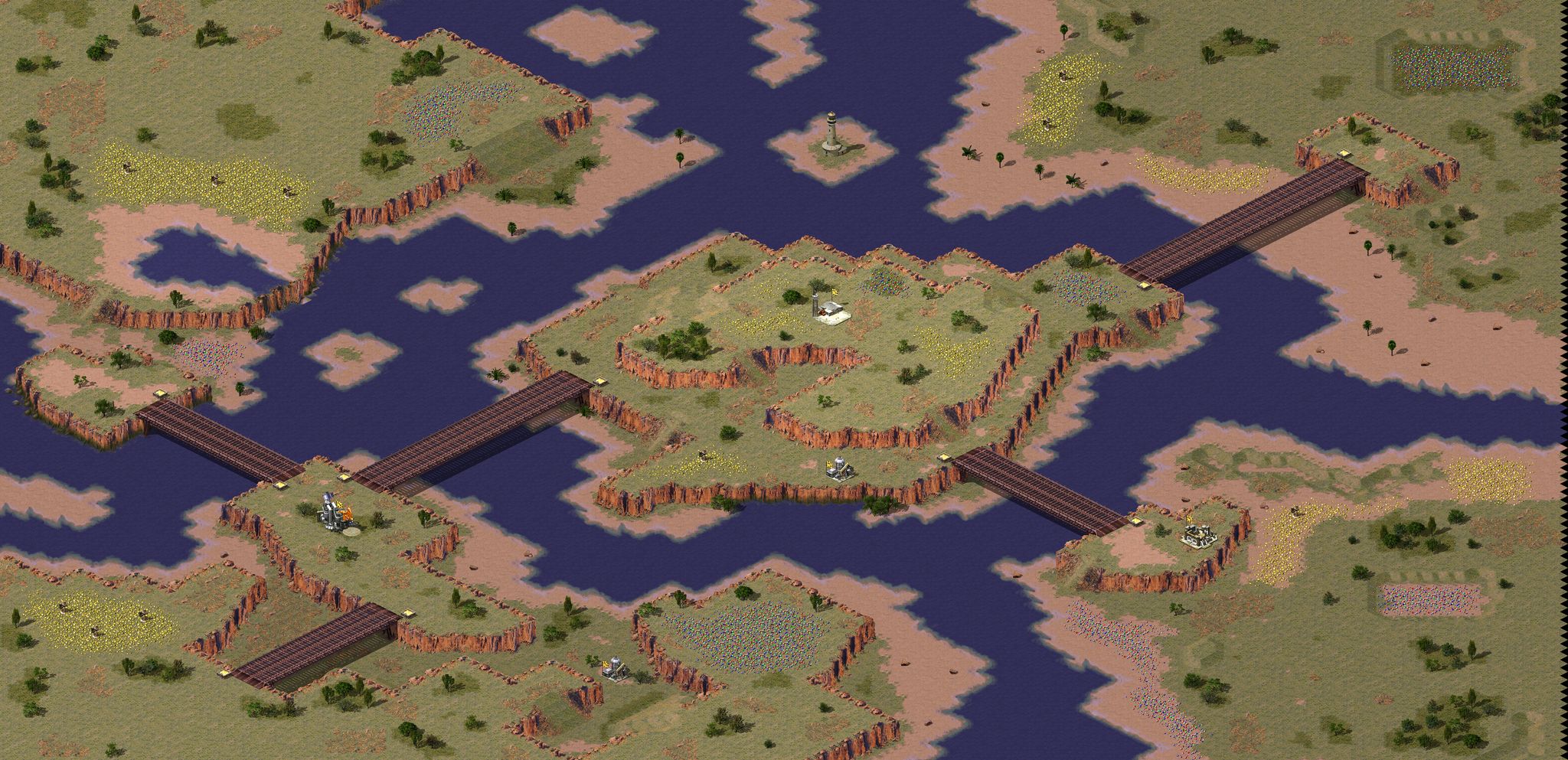 4 Islands full-resolution render