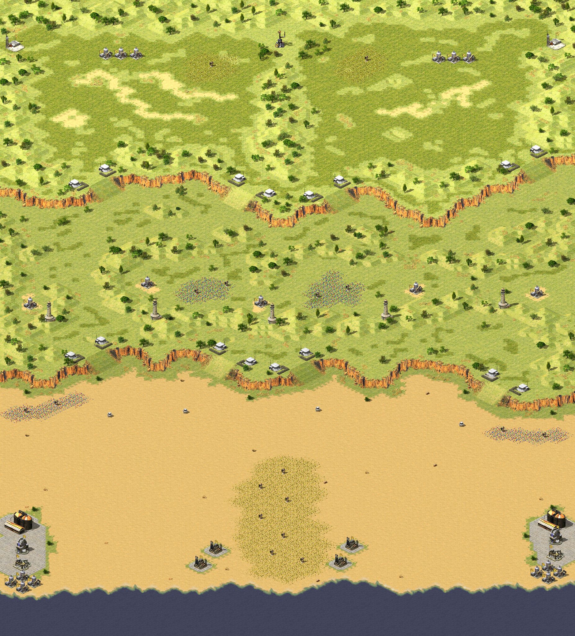 Beach (Map by full-resolution render