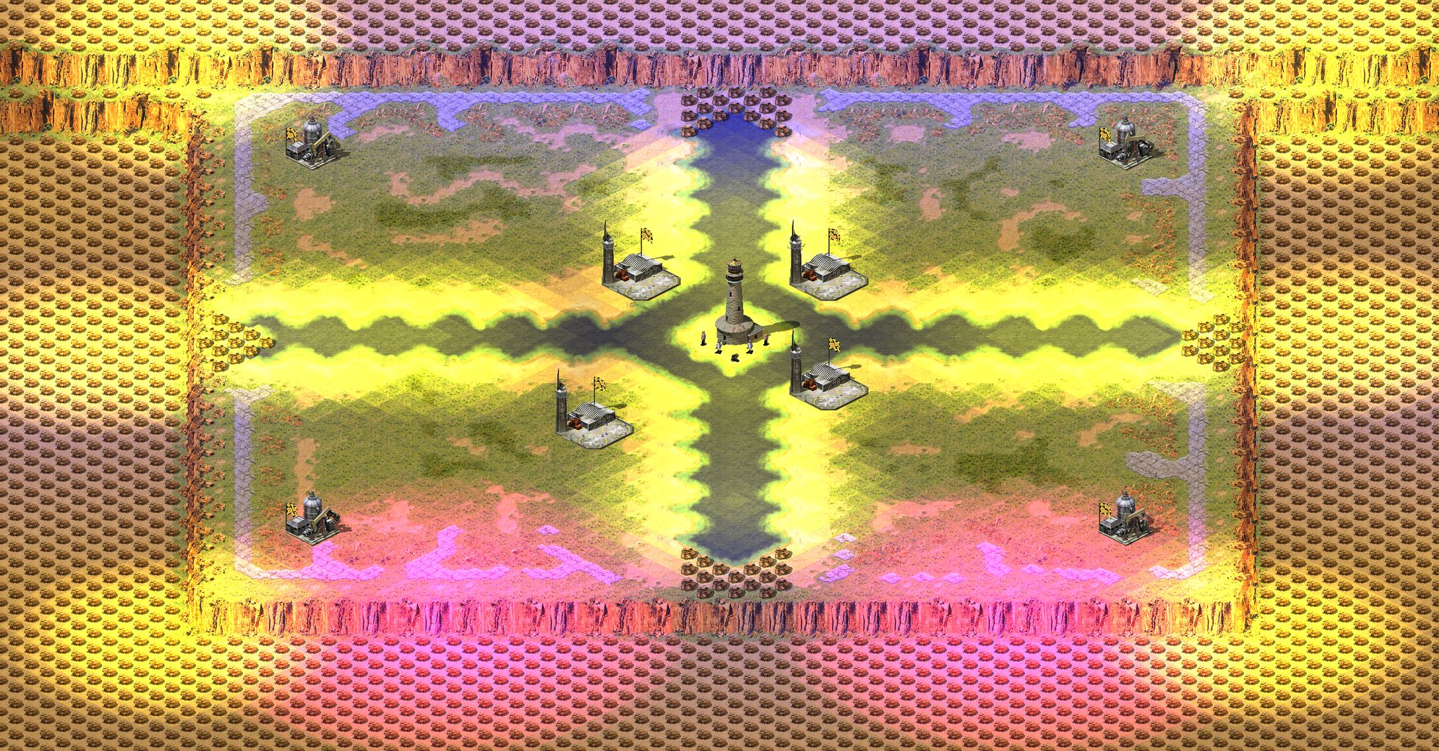 4X Funny Big Extra Small Map Super Crates 2.0 full-resolution render