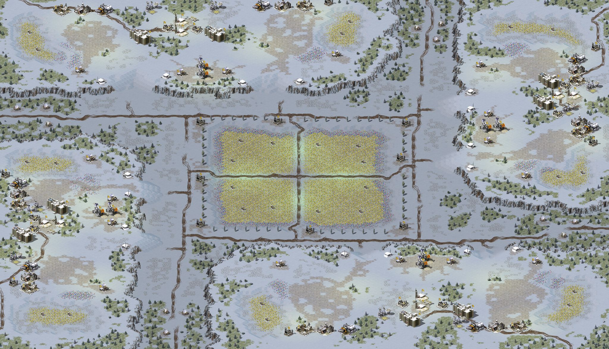 [8] Yellow Snow Gardens Custom full-resolution render