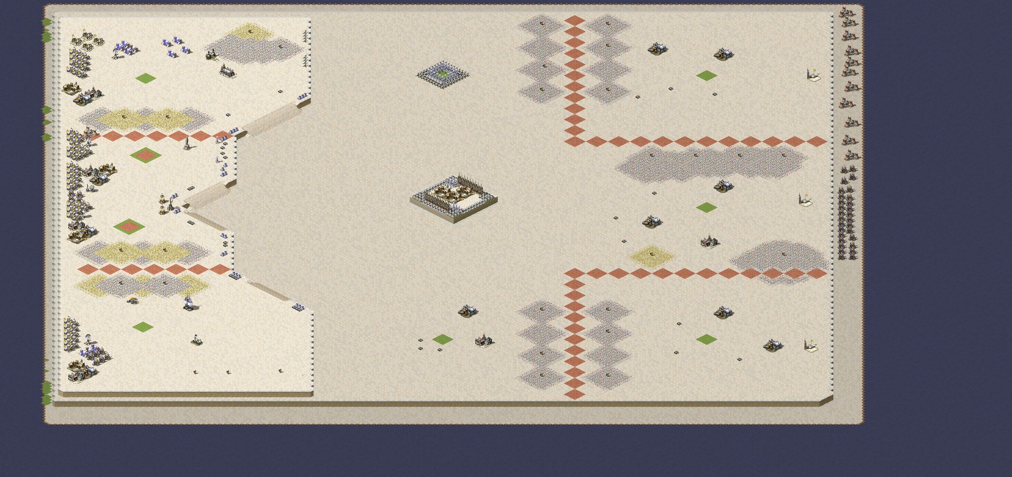 [4 vs 4 AI] Ultimate War v7.0 [HARDEST] full-resolution render