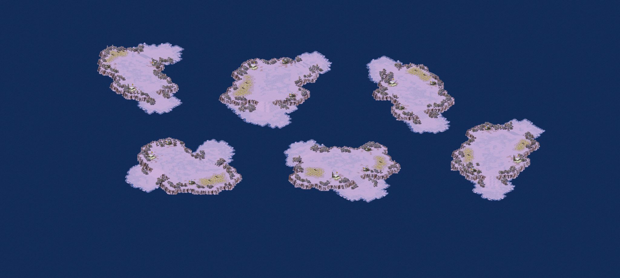 Snowfield Gem Rush full-resolution render
