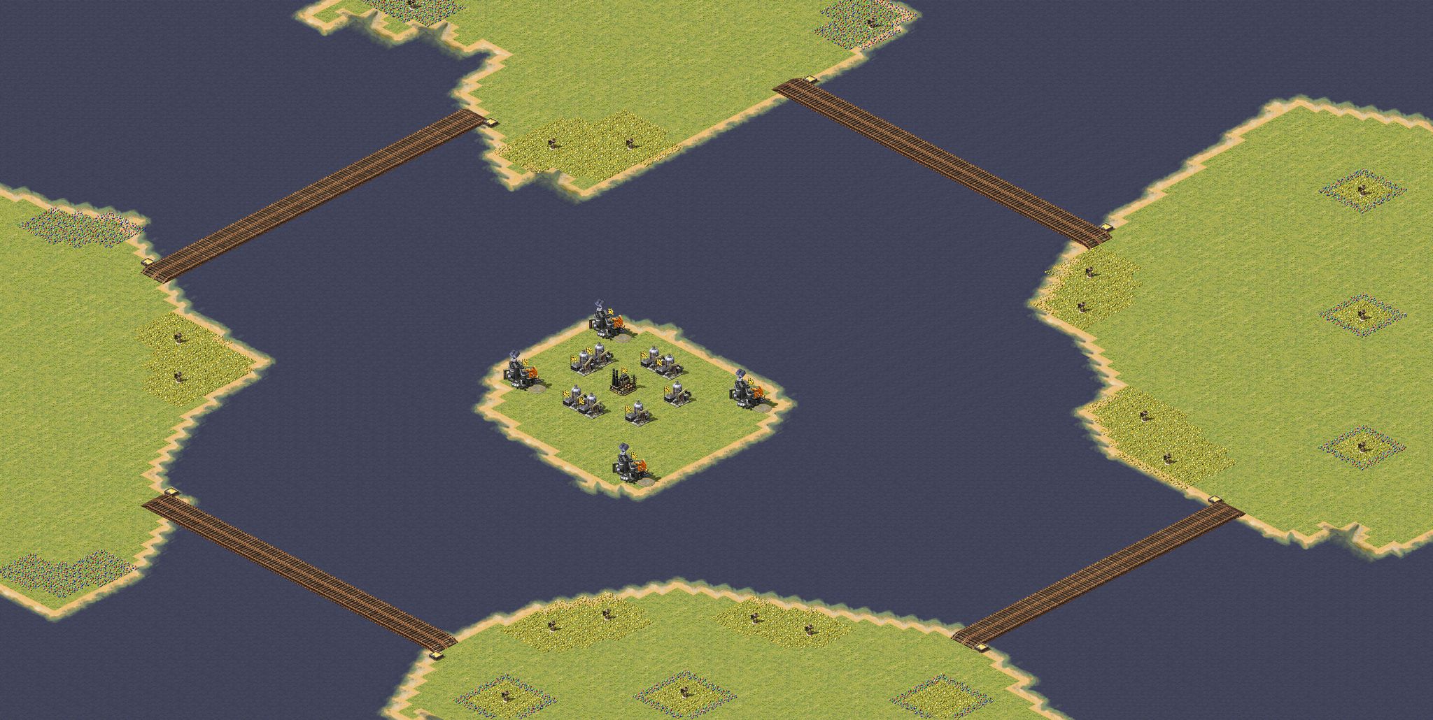 THE OIL ISLAND full-resolution render