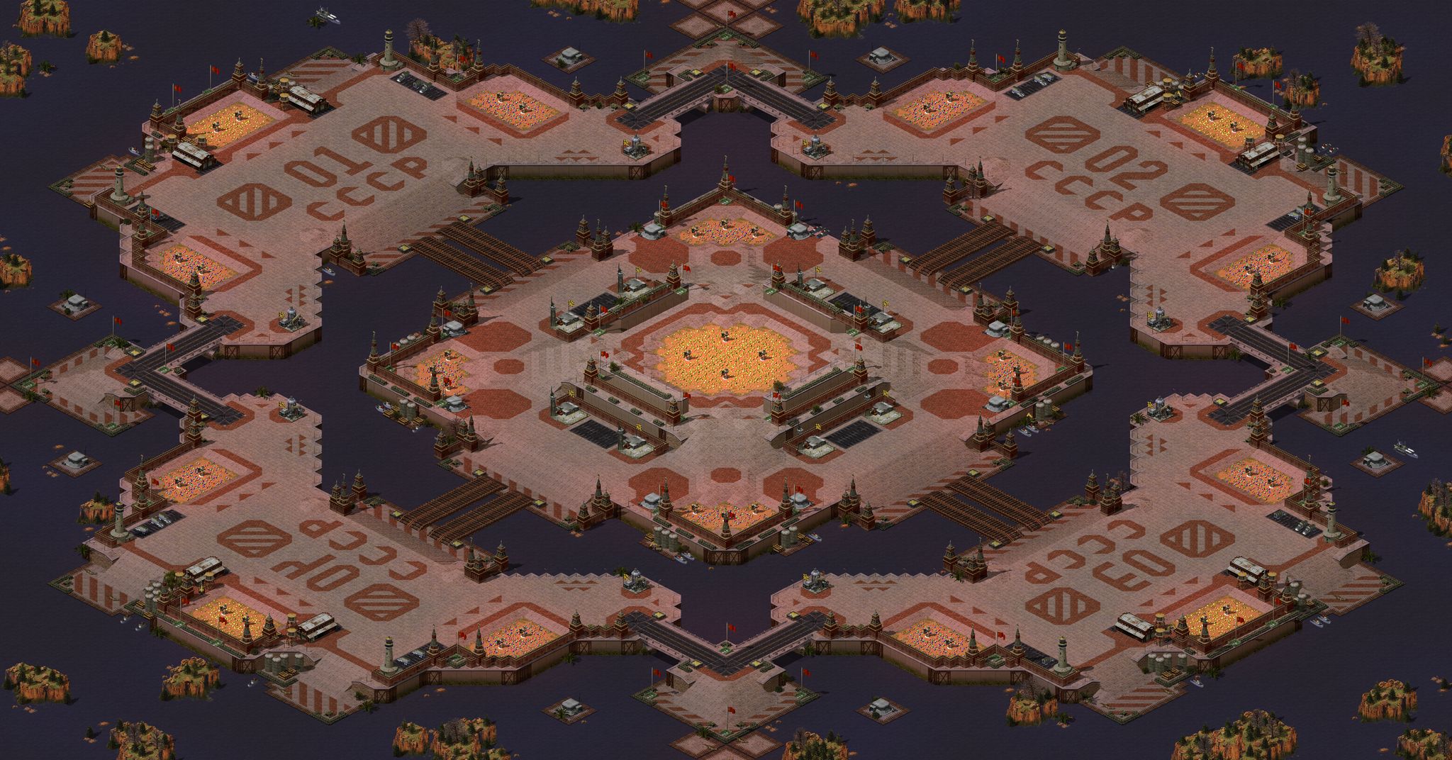 (8) Red Star Fortress full-resolution render