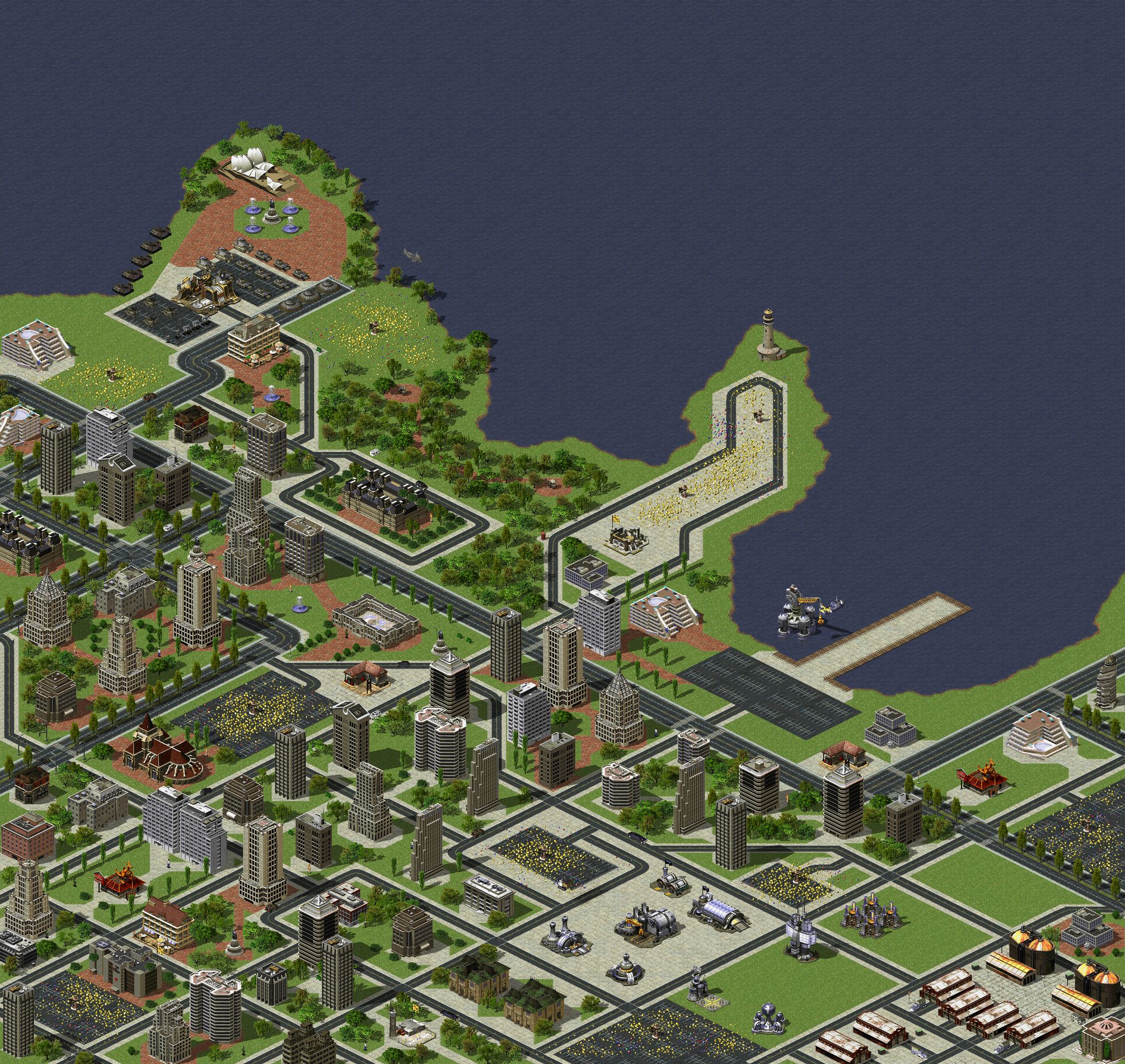 Sydney full-resolution render